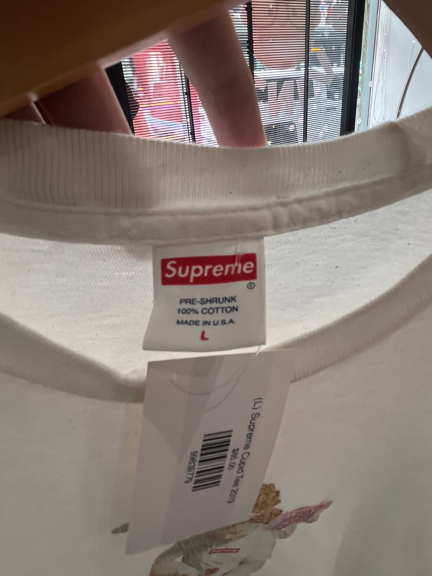 (L) Supreme Cupid Tee 2019