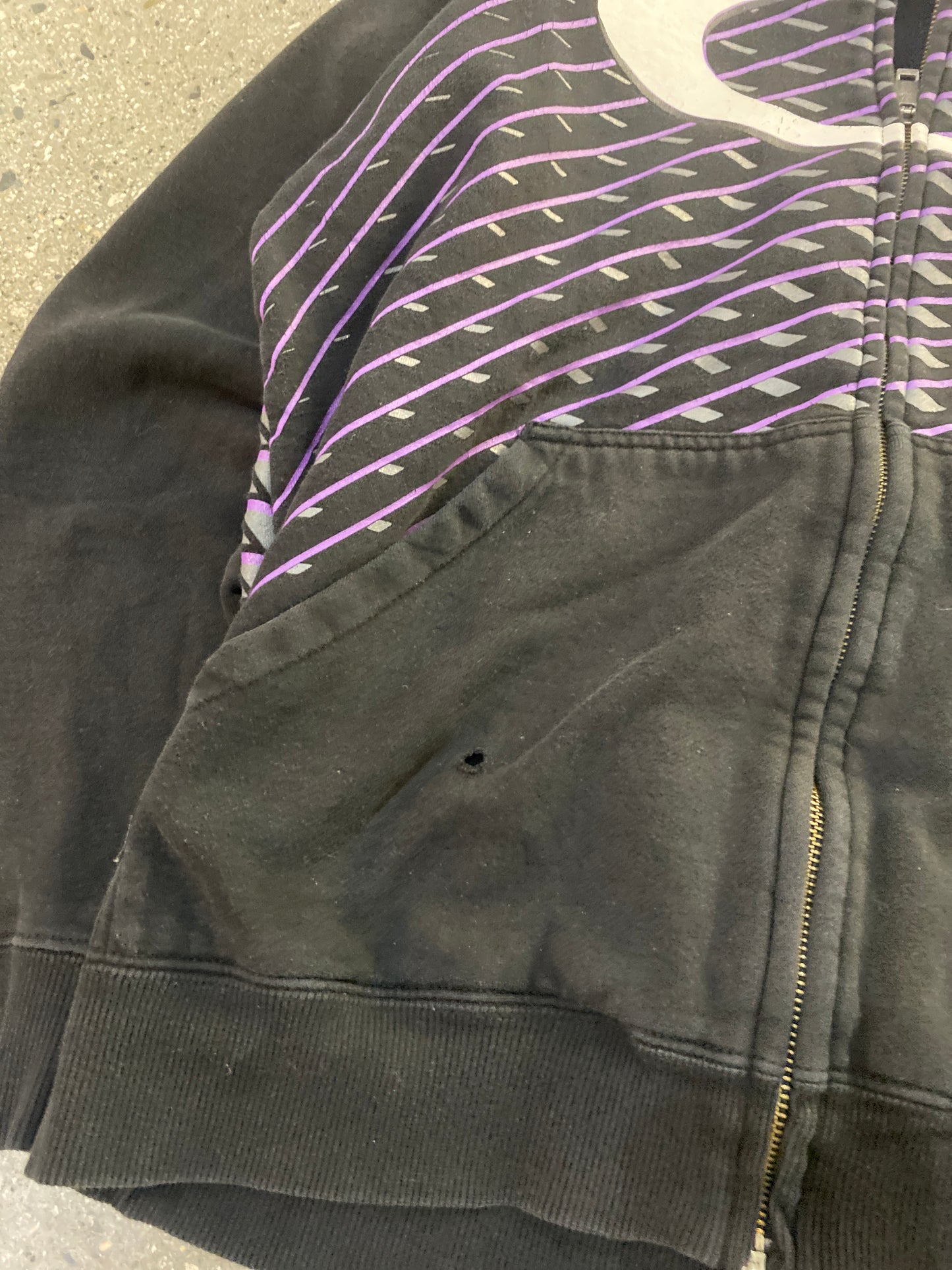 (S) 1461-ZP-BK-L Oakley Zip up