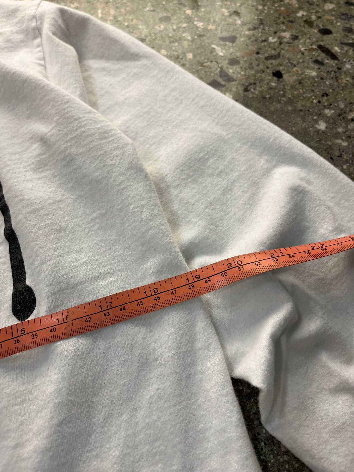 (S) B44 - Stussy Script LS WHITE
