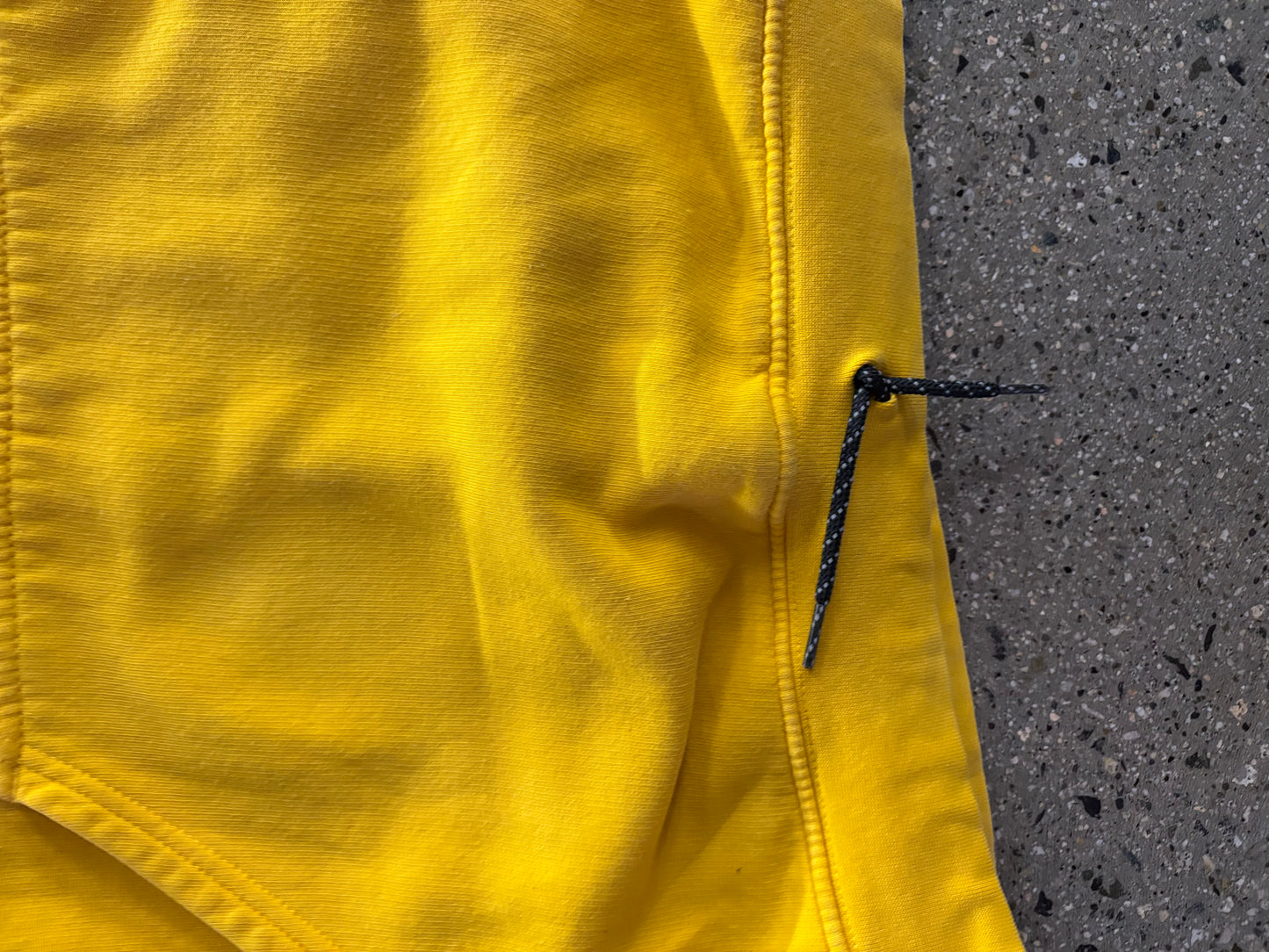 2000s Nike Mango Yellow Swoosh Hoodie