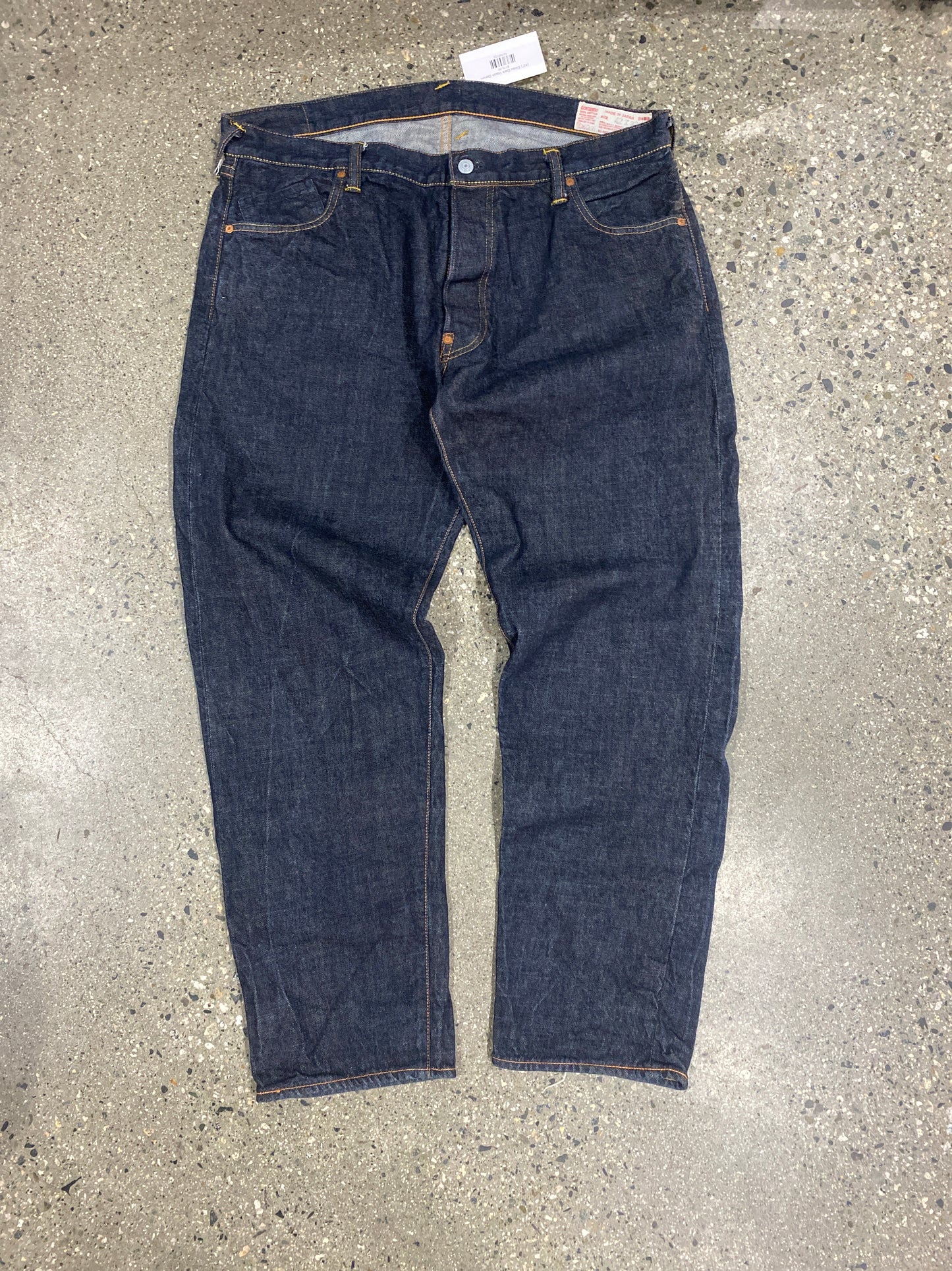 (42”) Evisu Dark Wash Denim