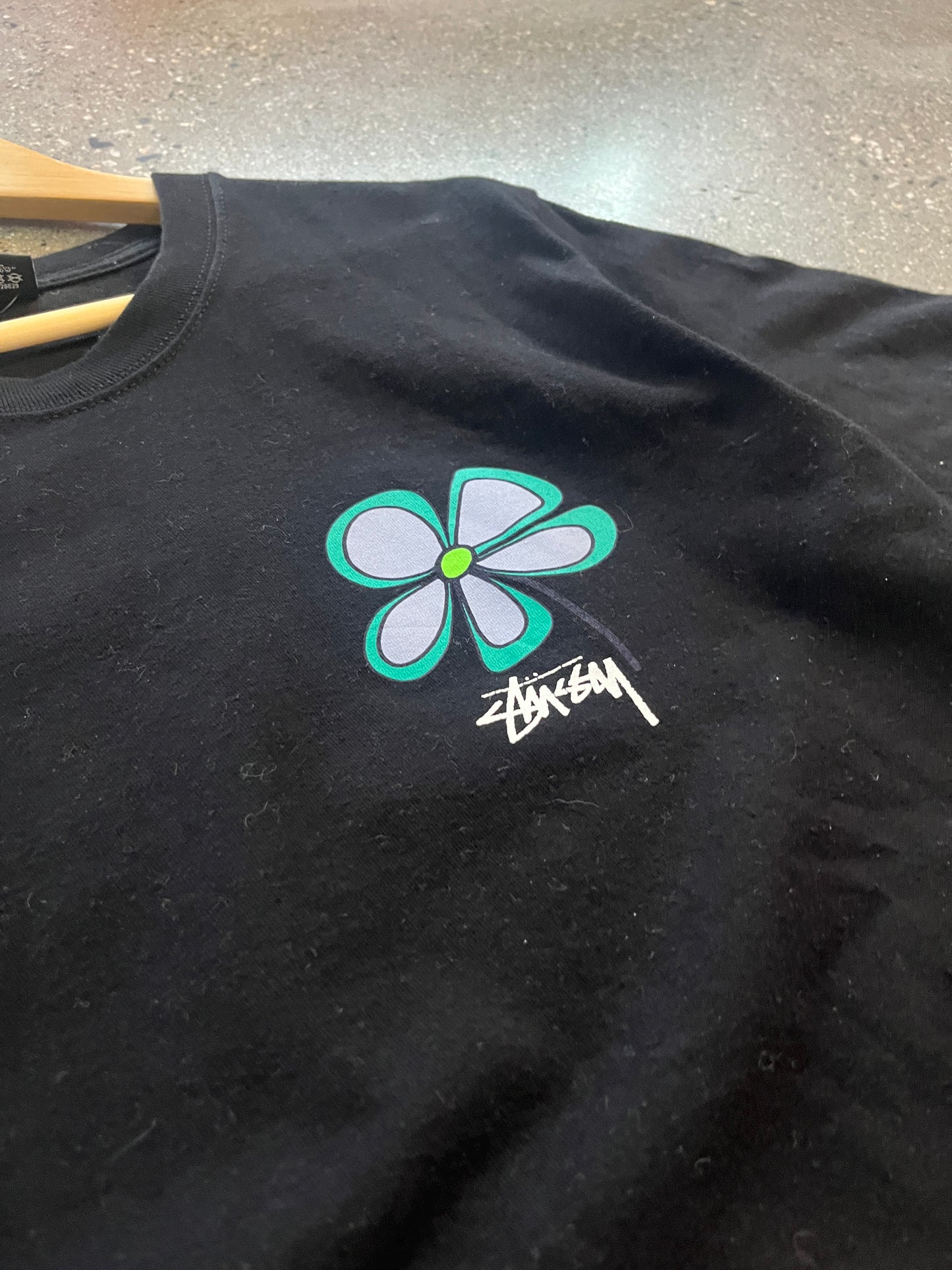 (M) Stussy Flower Tee