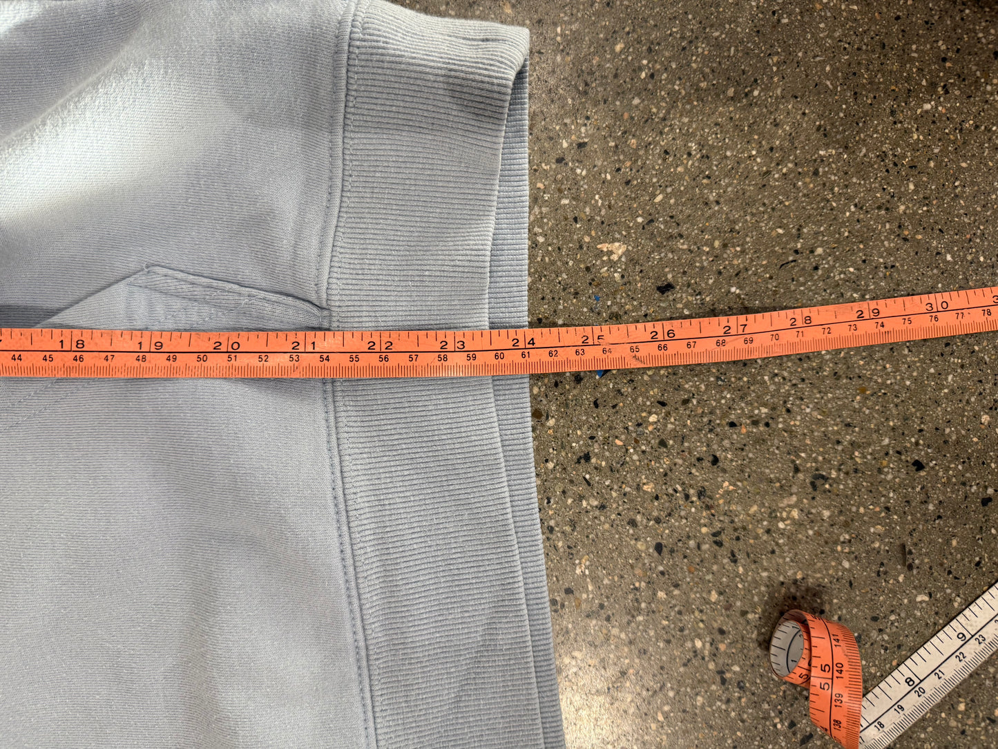 (M) Baby Blue Stussy Crown Hoodie