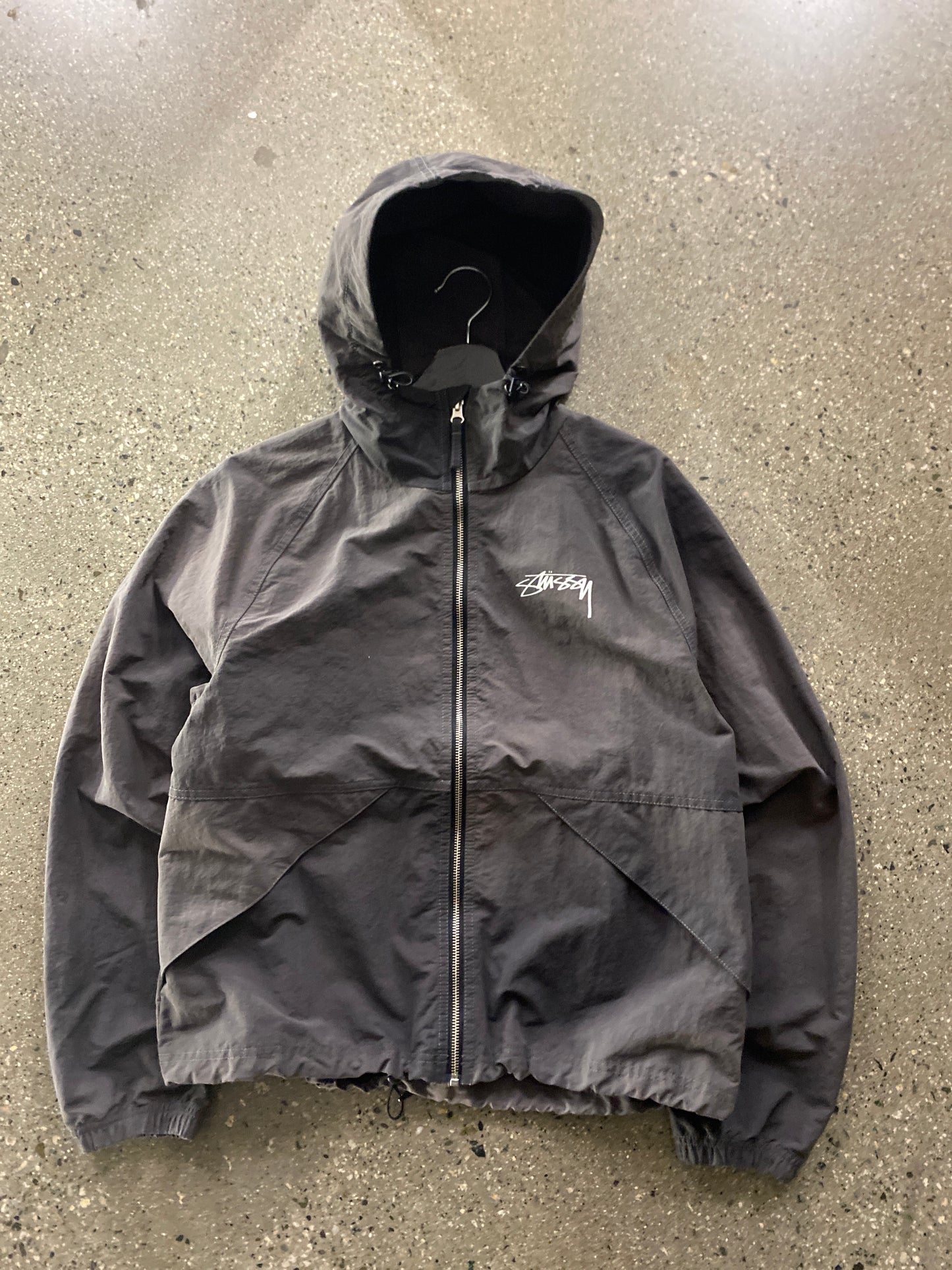 (S) Stussy Beach Shell Wave Windbreaker