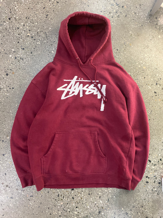 (L) Stussy Script Hoodie
