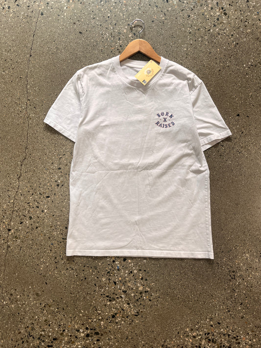 (L) Born x Raised Tee White