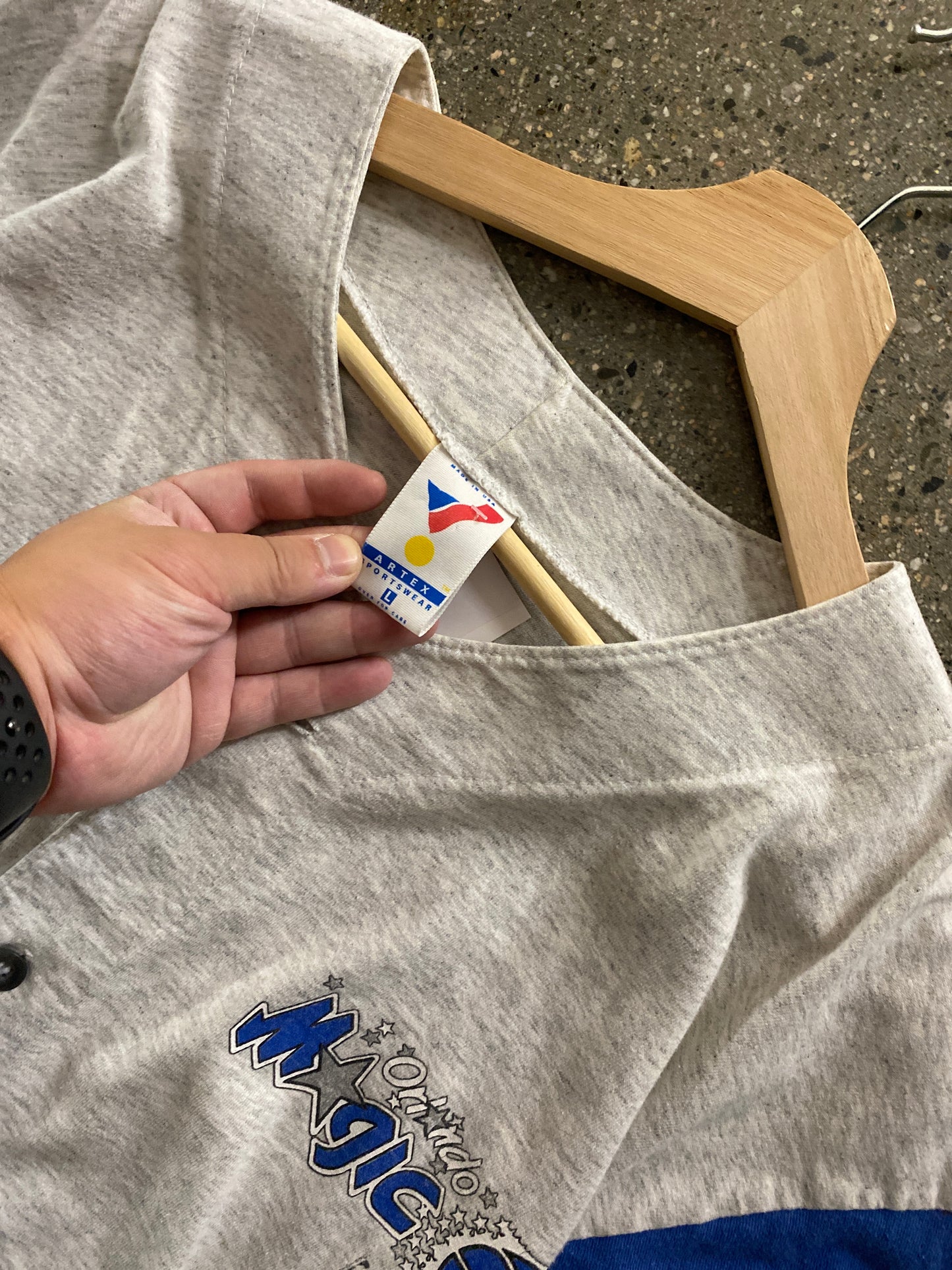 (L) Orlando Magic Baseball Tee