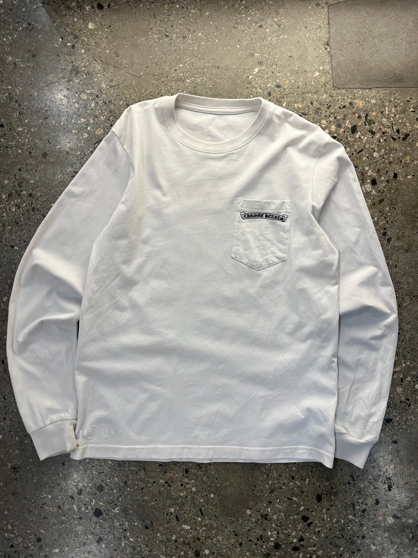 (M) Chrome Hearts Script Longsleeve