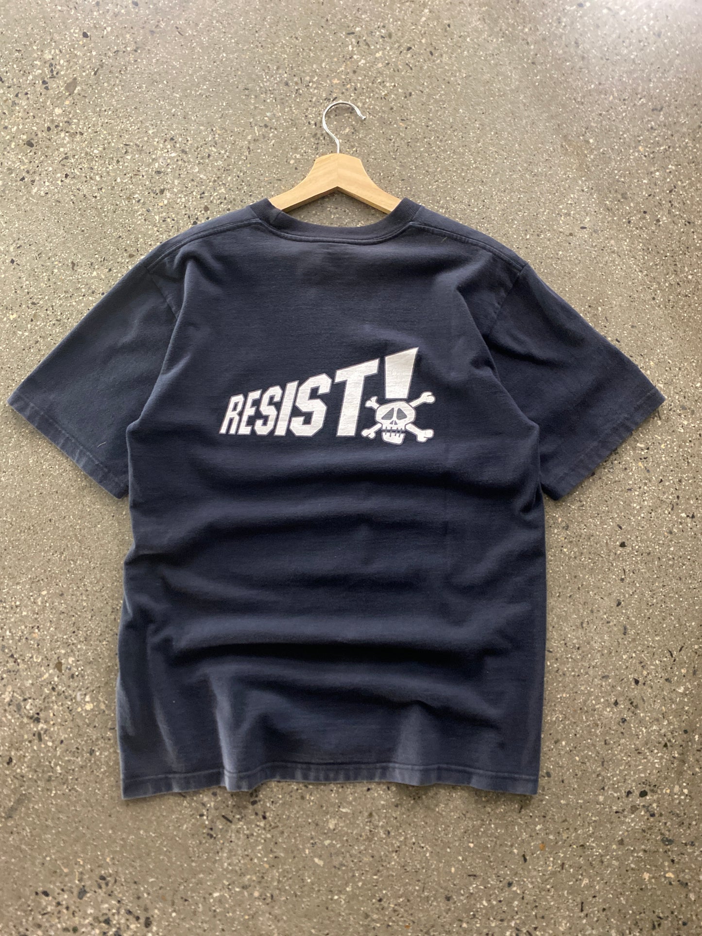 (L) (theerzy.co)  1990s Stussy Black Tee