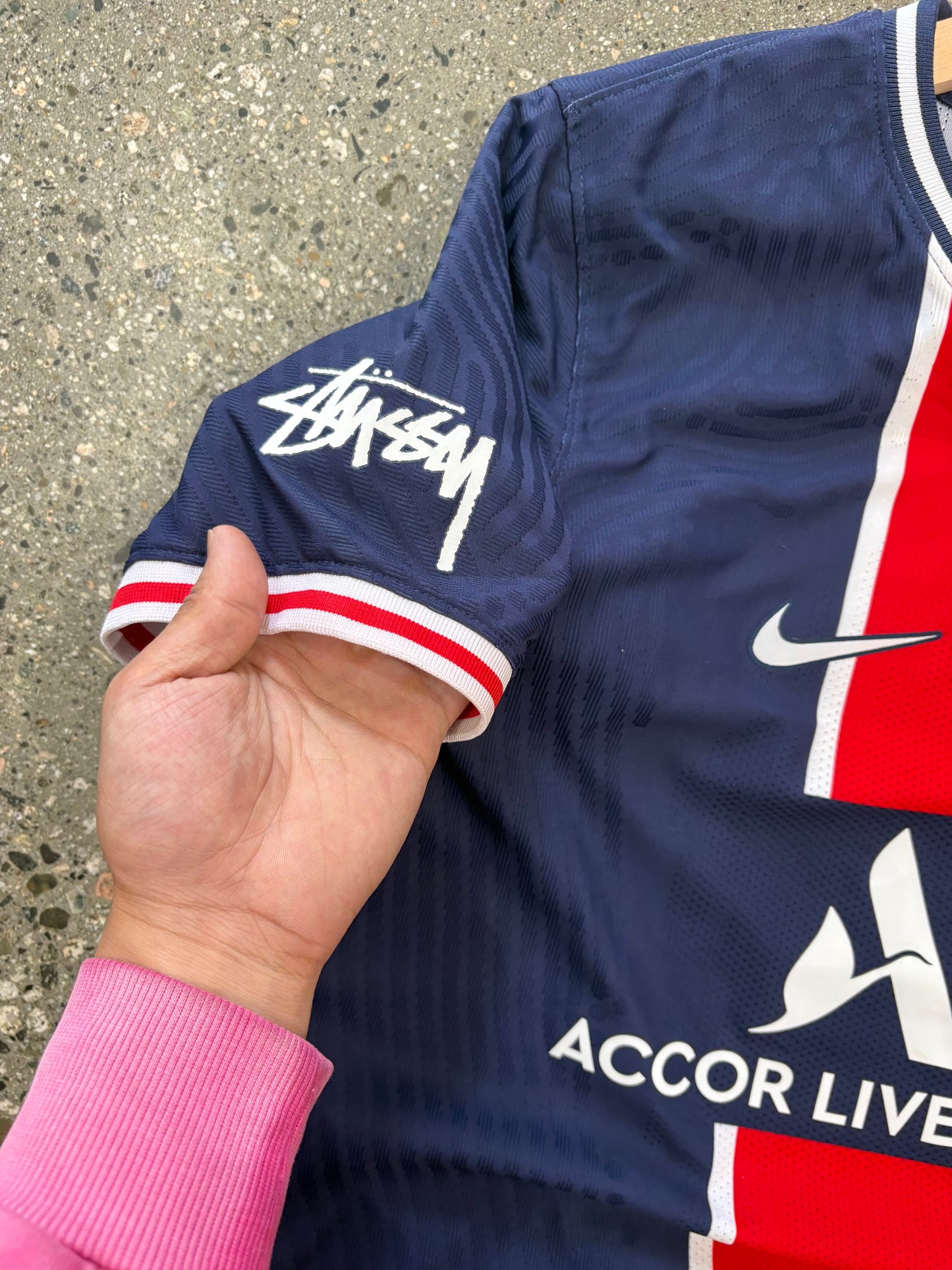 (L) Stussy Paris Exclusive PSG Jersey