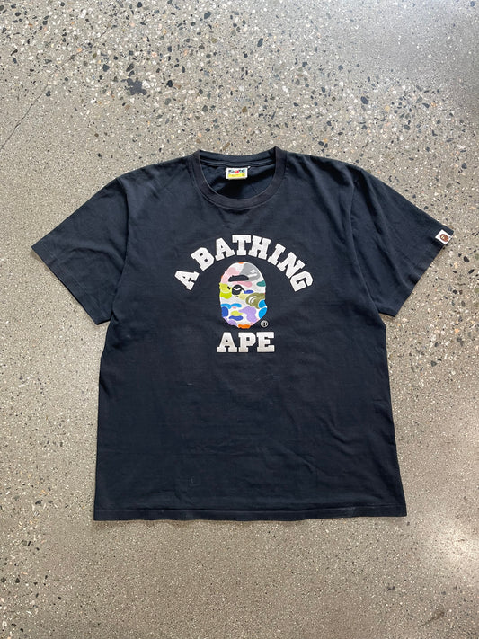 (L) Bape Multi Camo in Bag Tee ( Stock X Verified)