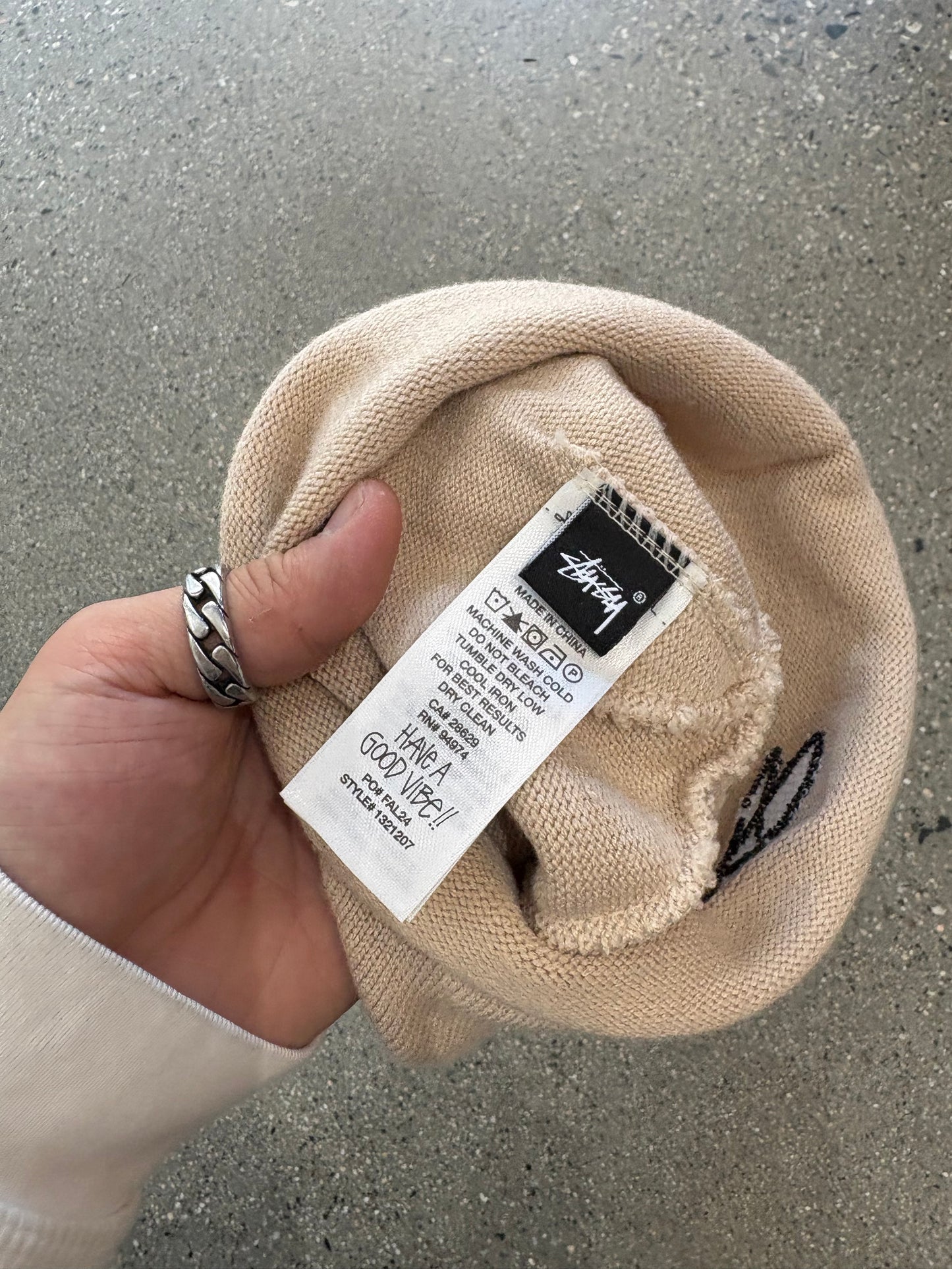 (OS) Stussy Script Beanie