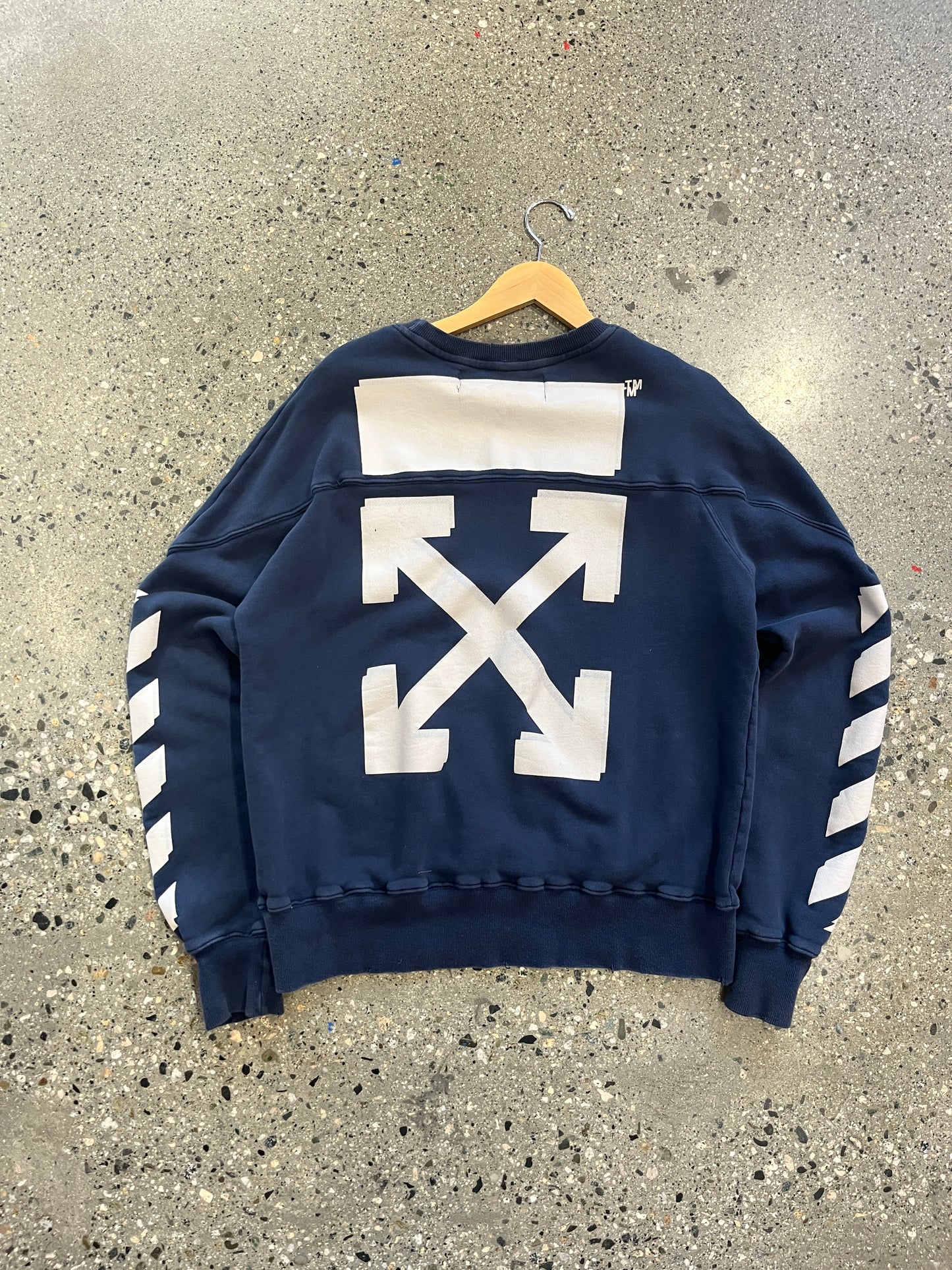 (XL) Champion x Off White Crewneck
