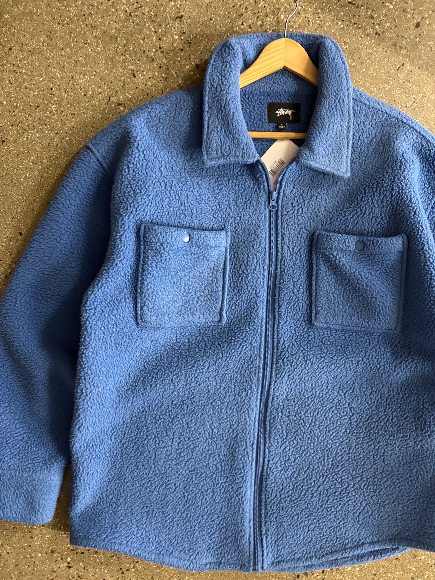 (S) Stussy Blue Fleece