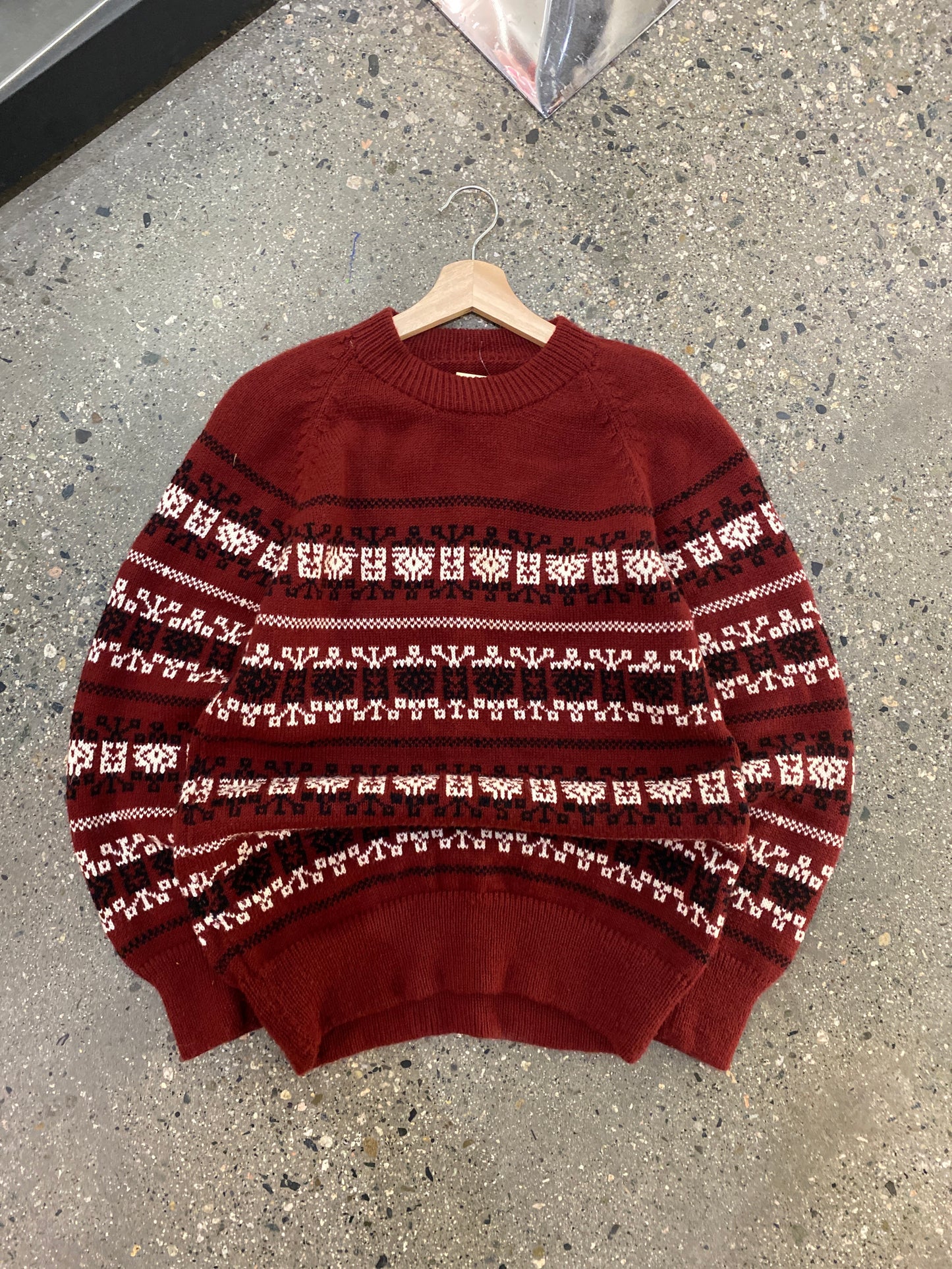 (s) Bf22 - red knit