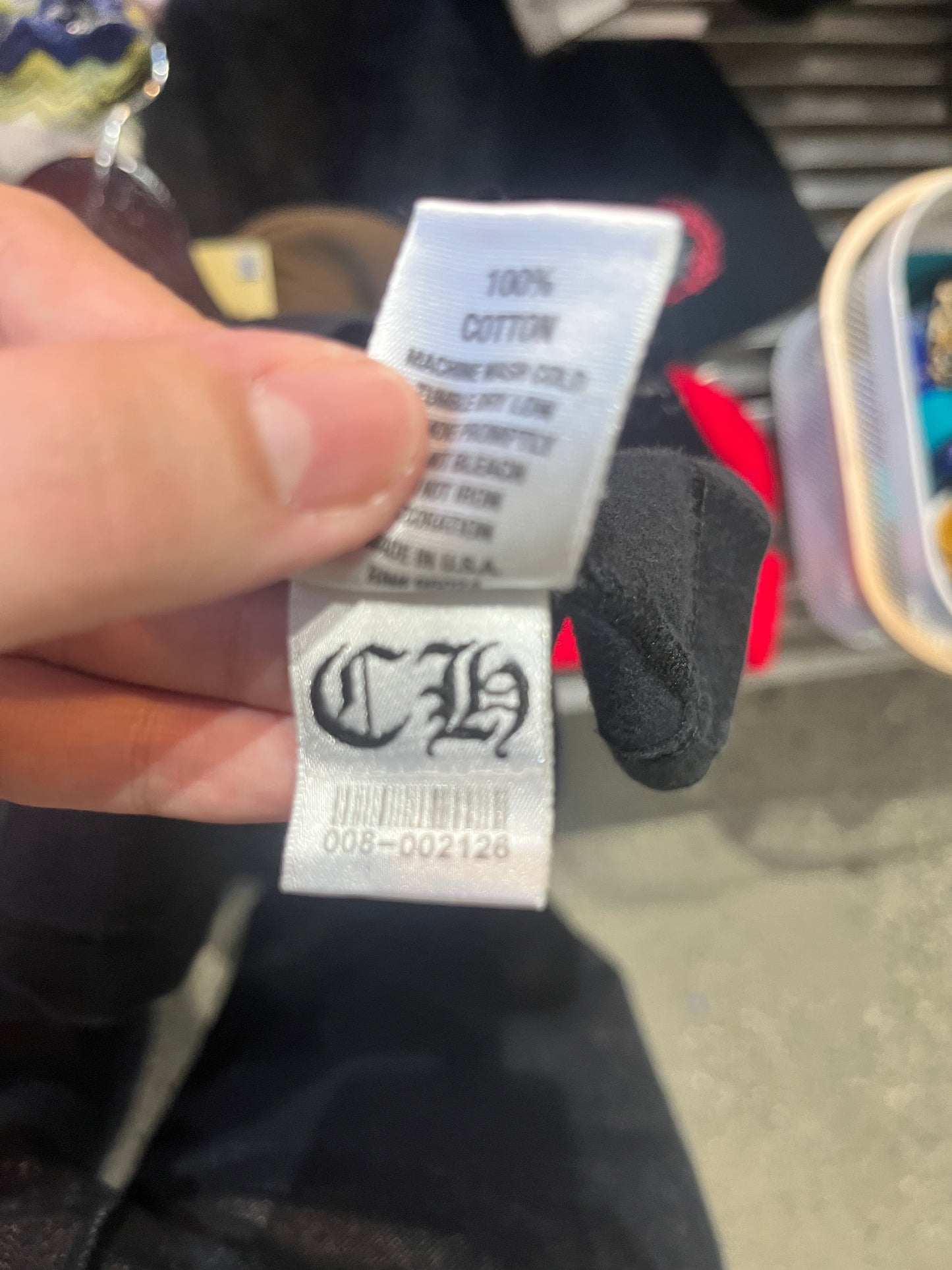 (S) Chrome Hearts Doublesided Tee - Made in USA