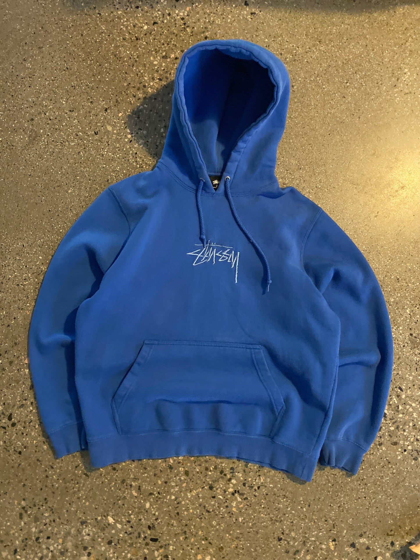 (S) Stussy Blue Tonal Hoodie