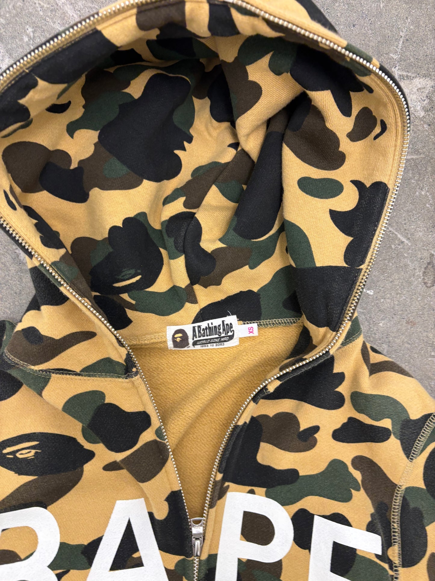 (S) Bape Spellout Full Zip