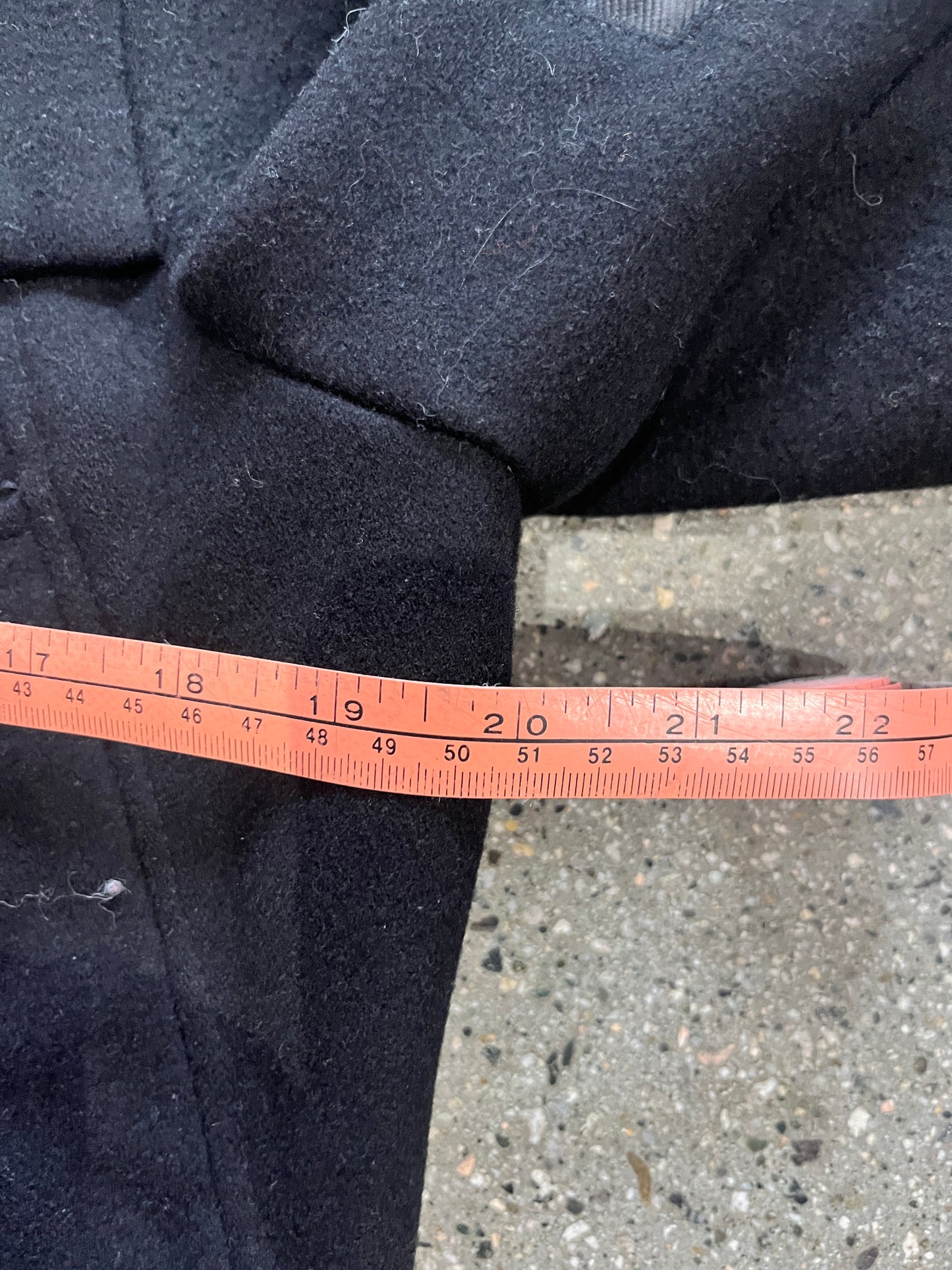 (L) GSTAR BLACK WOOL JKT
