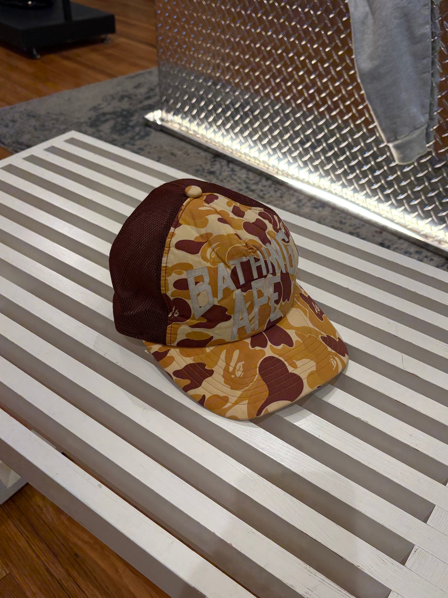 (OSFA) Bape Trucker ( as is )