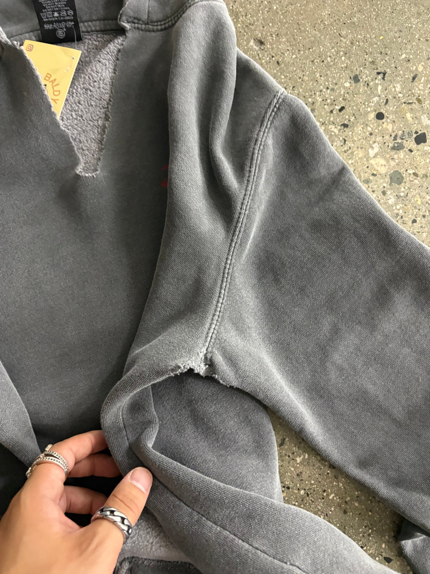 (S) Stussy Thrashed Hoodie