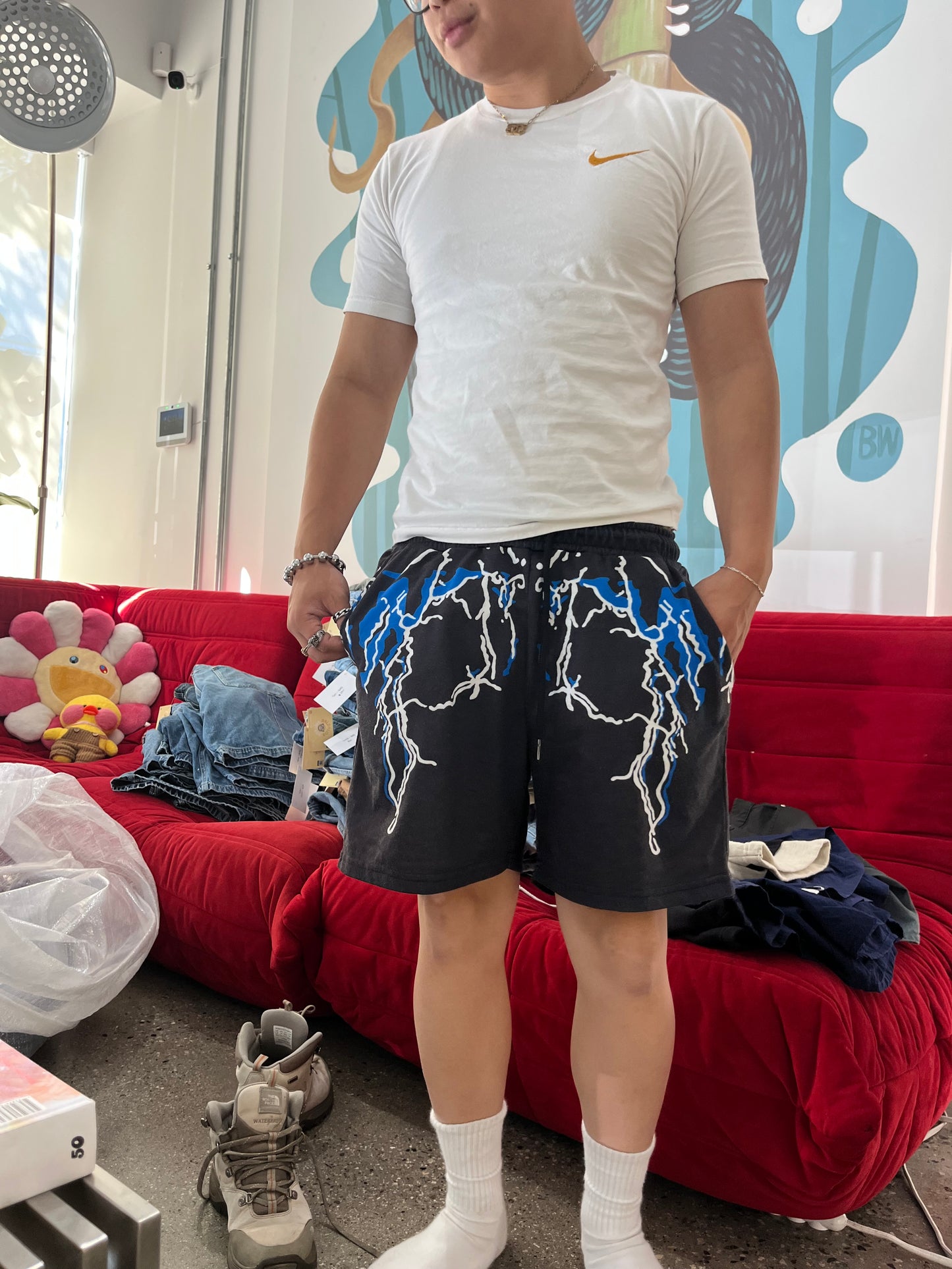 S54 - 28w Lightning Sweatshorts