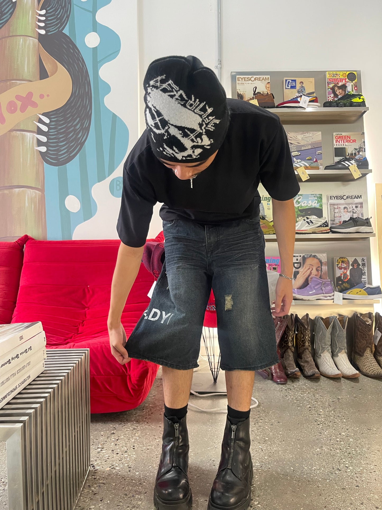 (W34”) Baldylox x Y2K Denim Jorts