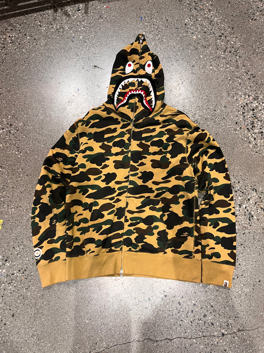 (XL) Bape First Camo Full Zip