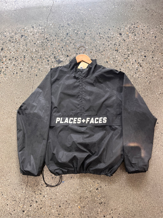 (M) Places + Faces Reflective Shell Anorak