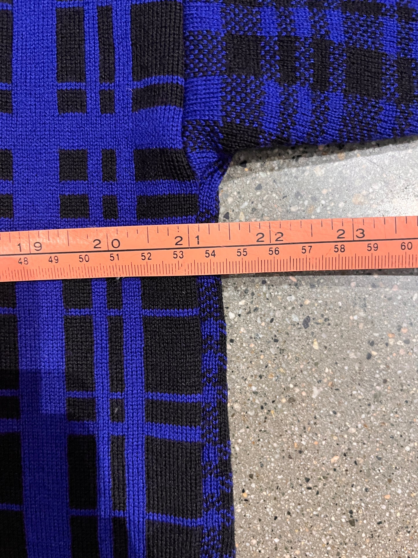 (L) 90’s Versace Argyle Cardigan