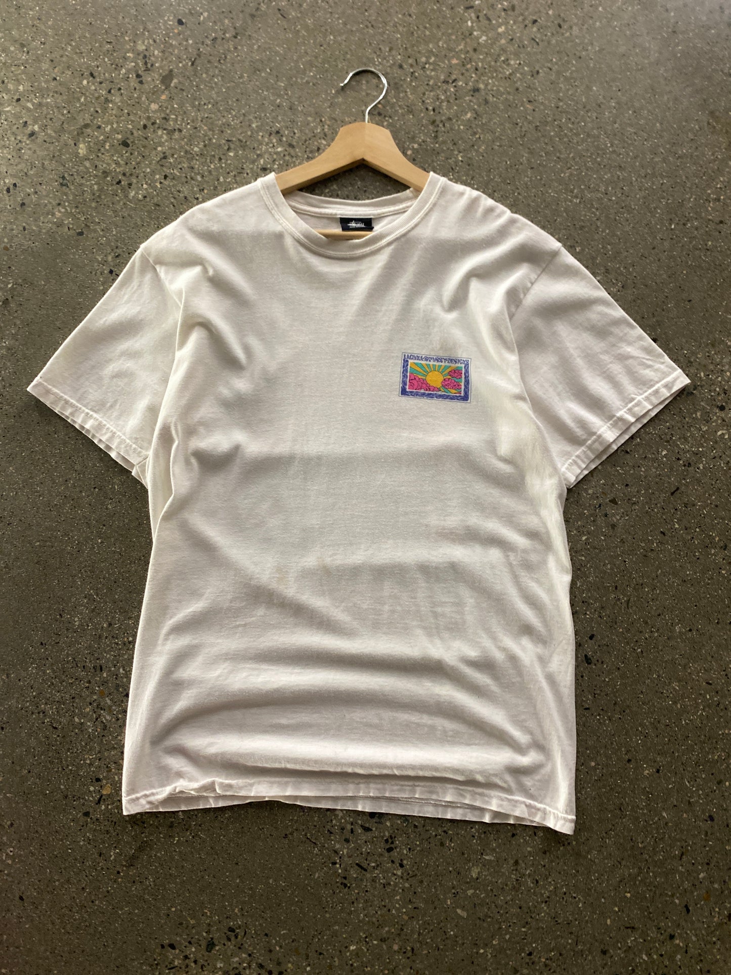 (M) Stussy Designs Laguna Tee Doublesided