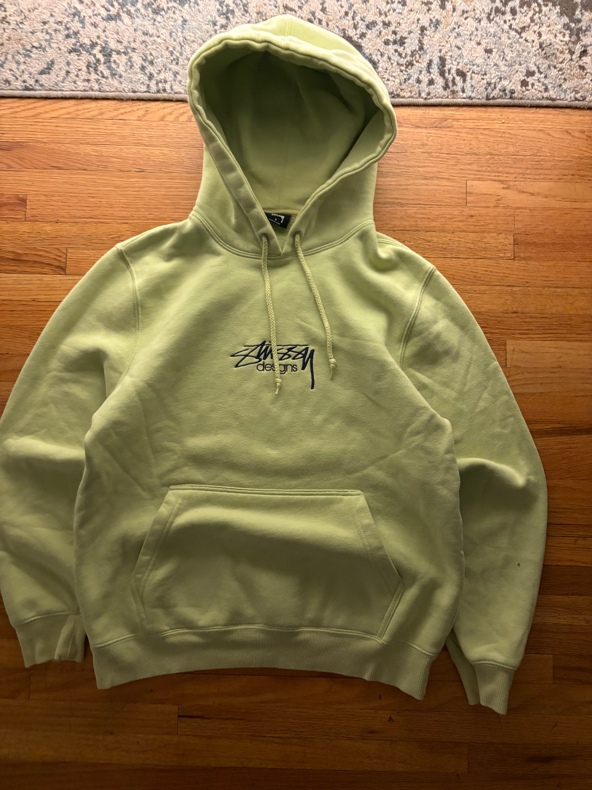 (S) Stussy Designs Green Hoodie