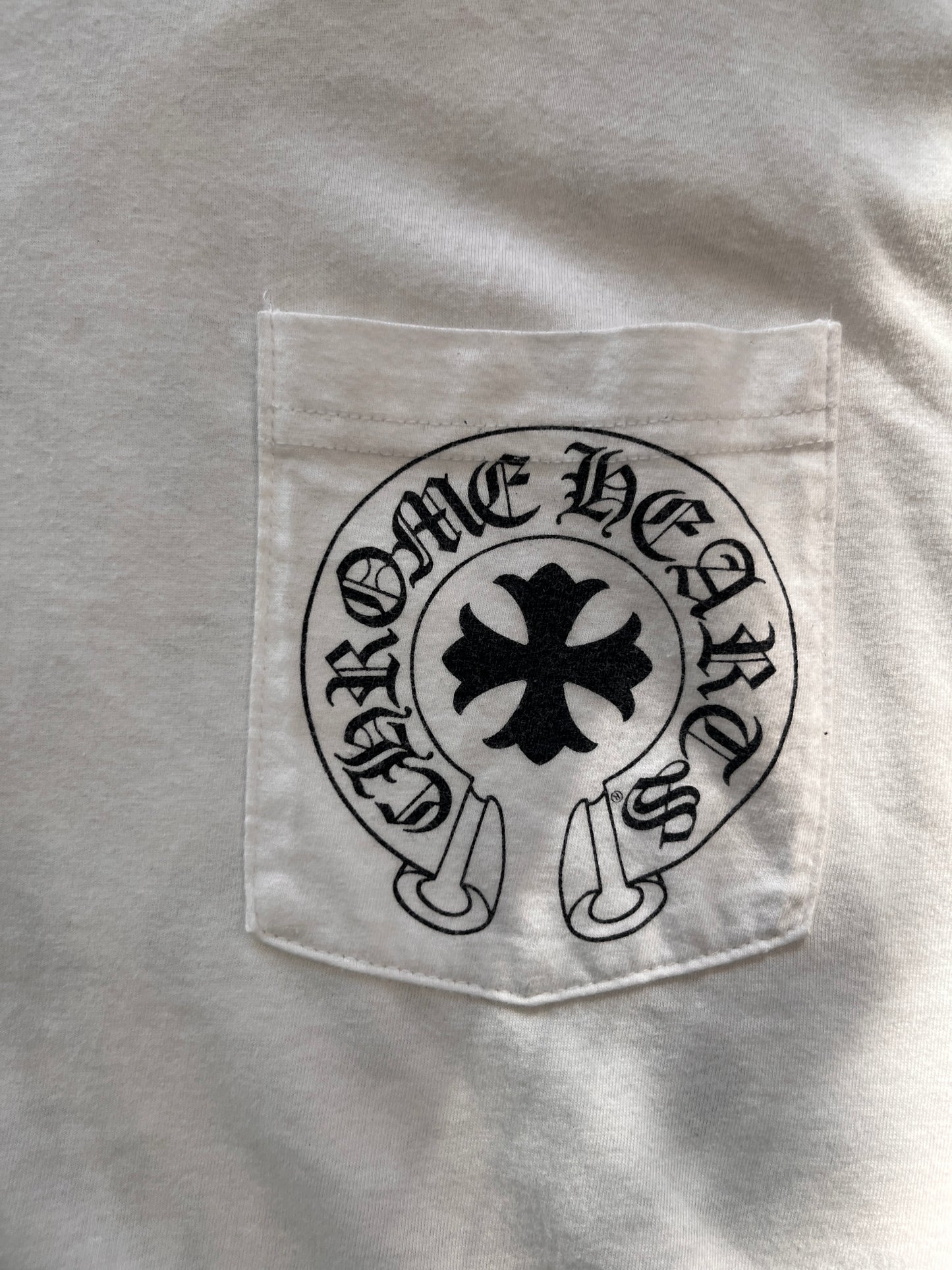 (L) 2000s Chrome Hearts LS White