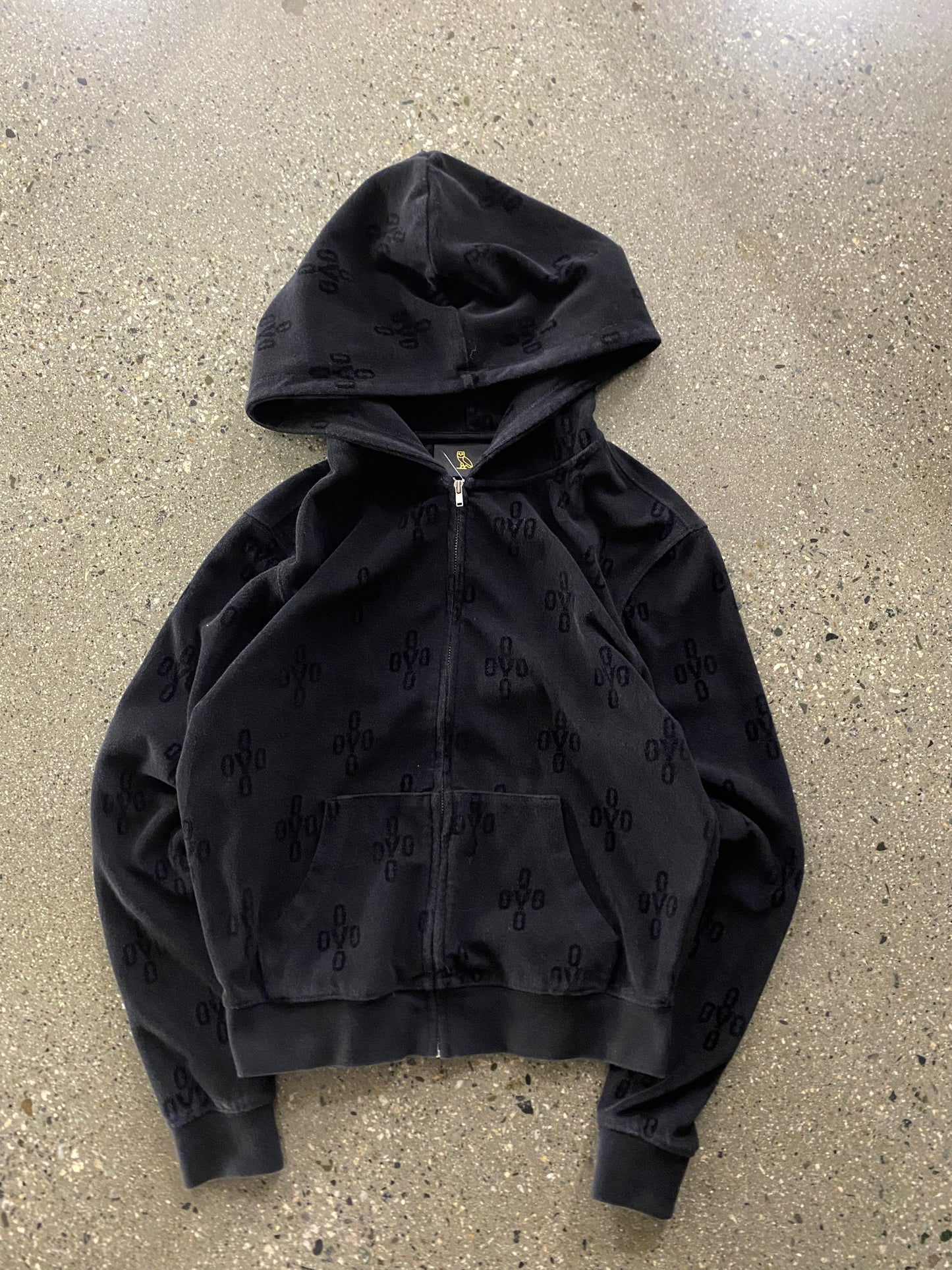 (Womens S) OVO VELOUR MONOGRAM SET