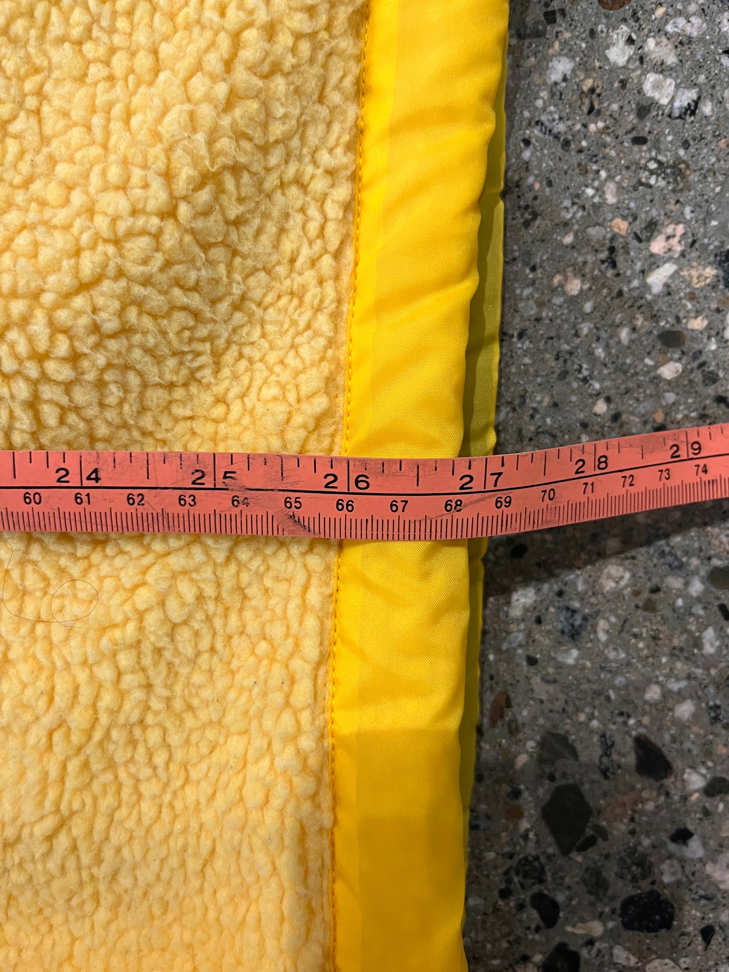 (M) Stussy Gore Windstopper Yellow Deep Fleece FW18 Collection