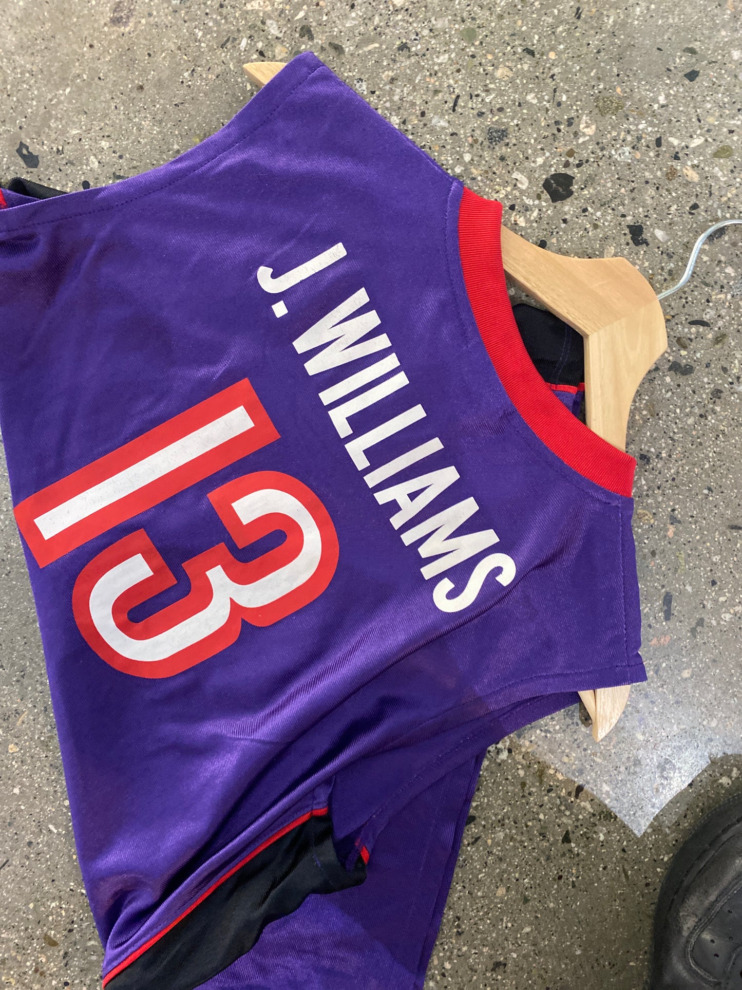 (XS) raptors Jason williams jersey