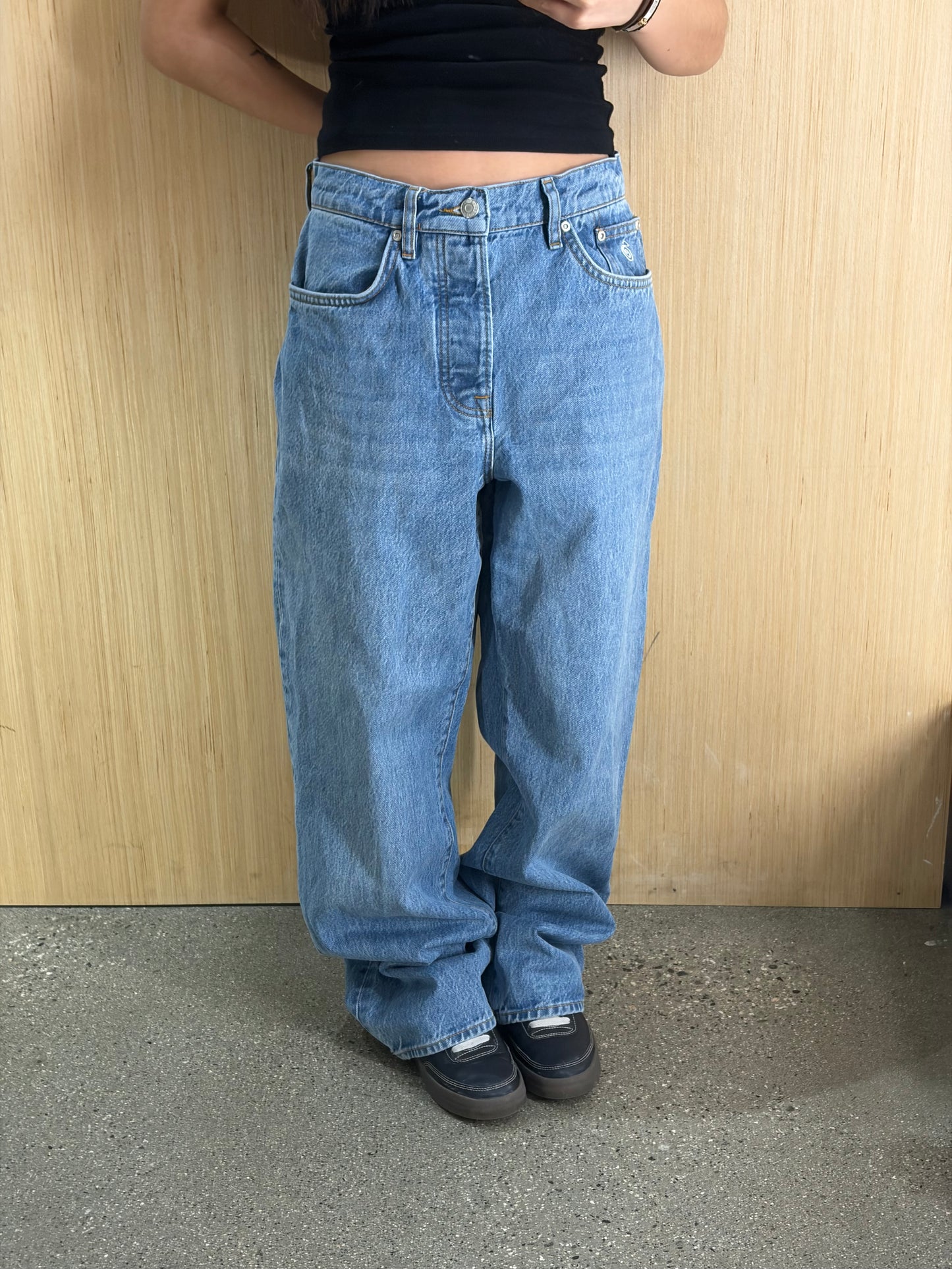 (28”) Stussy Blue Big Ol Denim