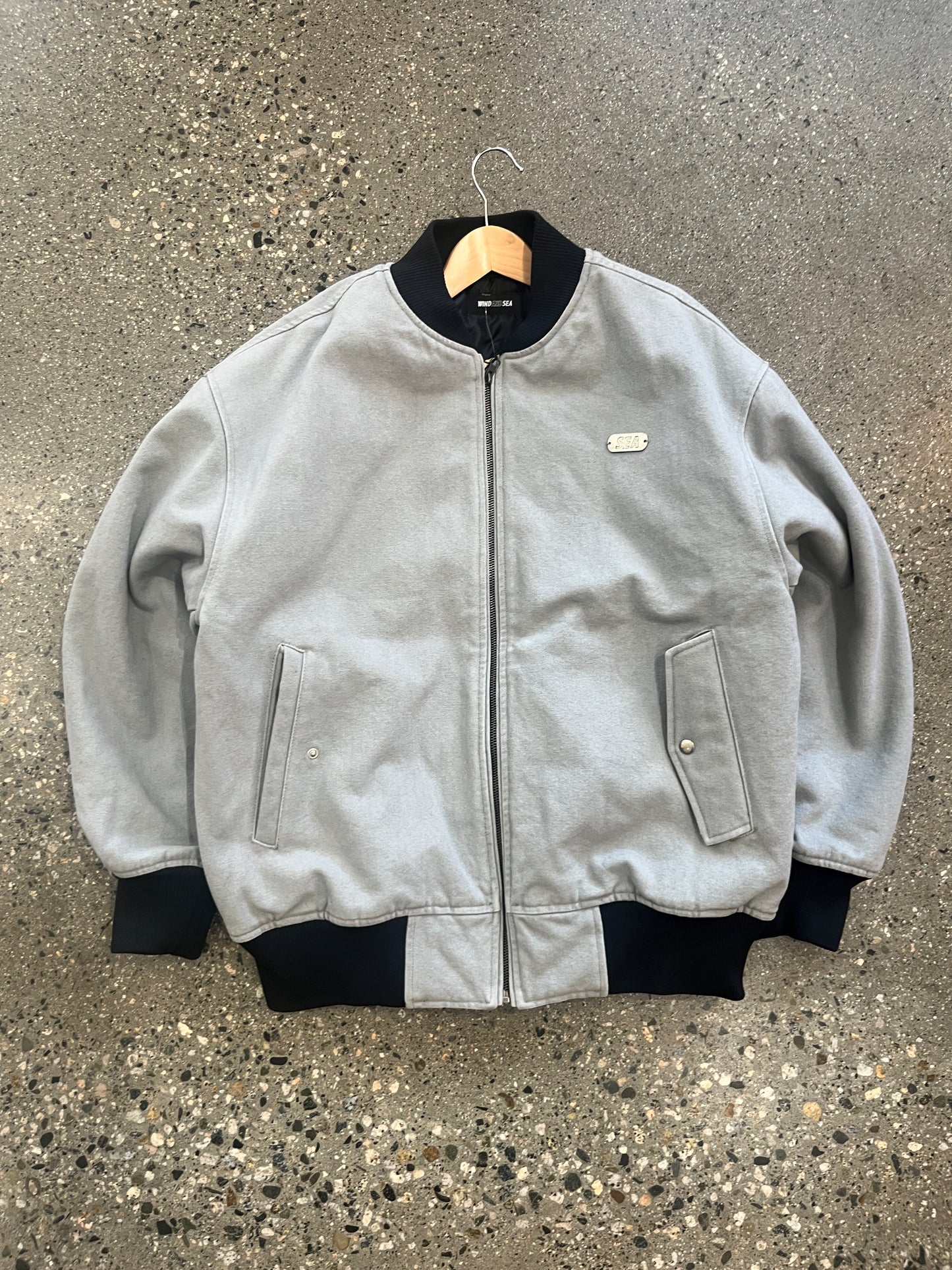 (XL/2X) BNWT Wind & Sea Washed Canvas Jacket