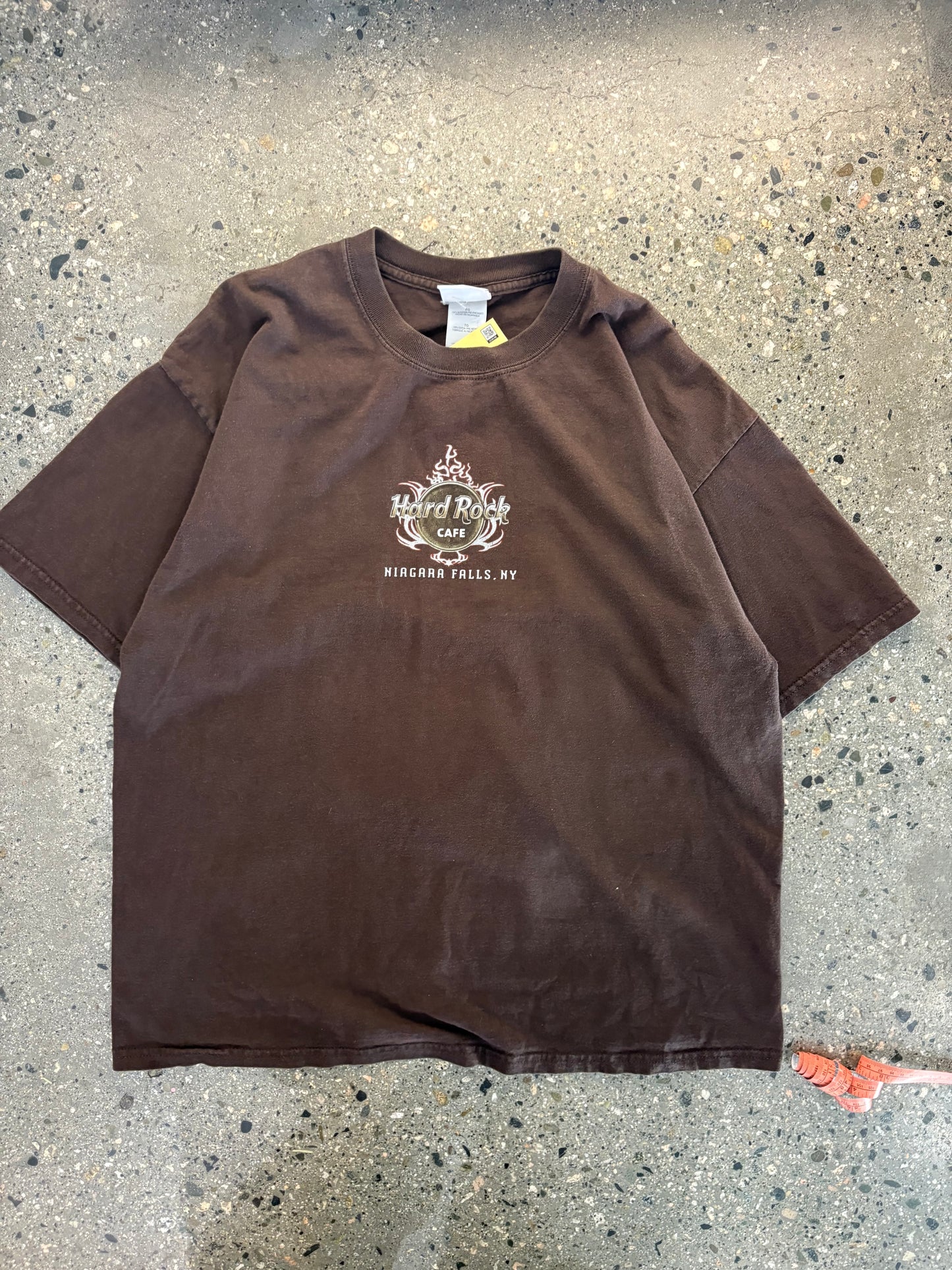 (XL) 2000s Brown Hard Rock Cafe Tee