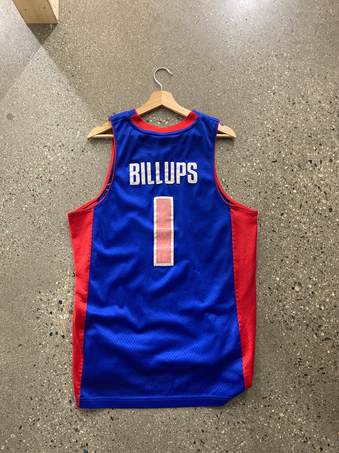 (M) Pistons Billups Jersey