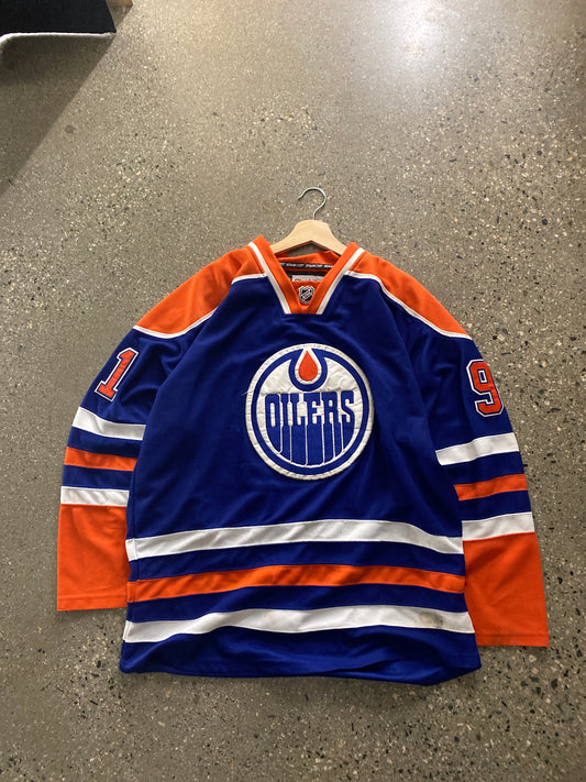 (L/XL)Edmonton Oilers Paajarvi Jersey ( AS IS )