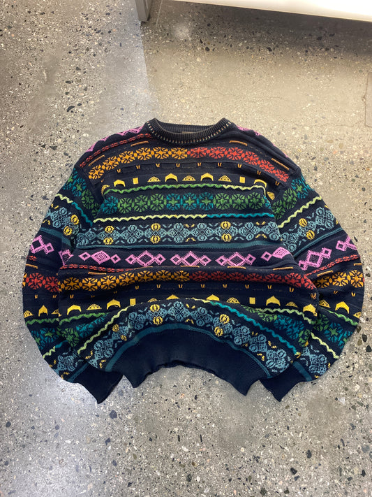 (L/XL) A203 - 3D Multicolor Knit