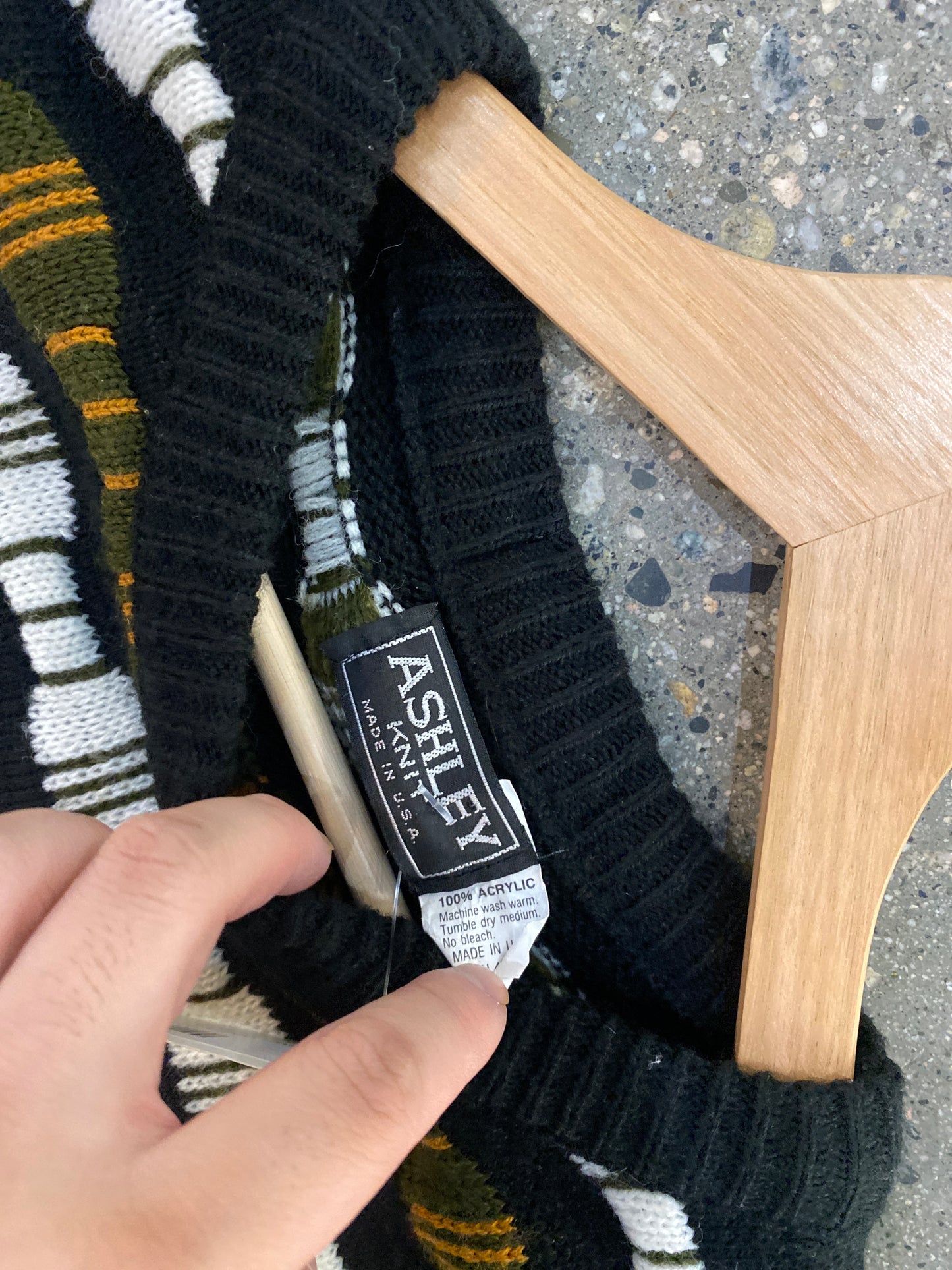 (s/m) 90s Ashley Textured Knit