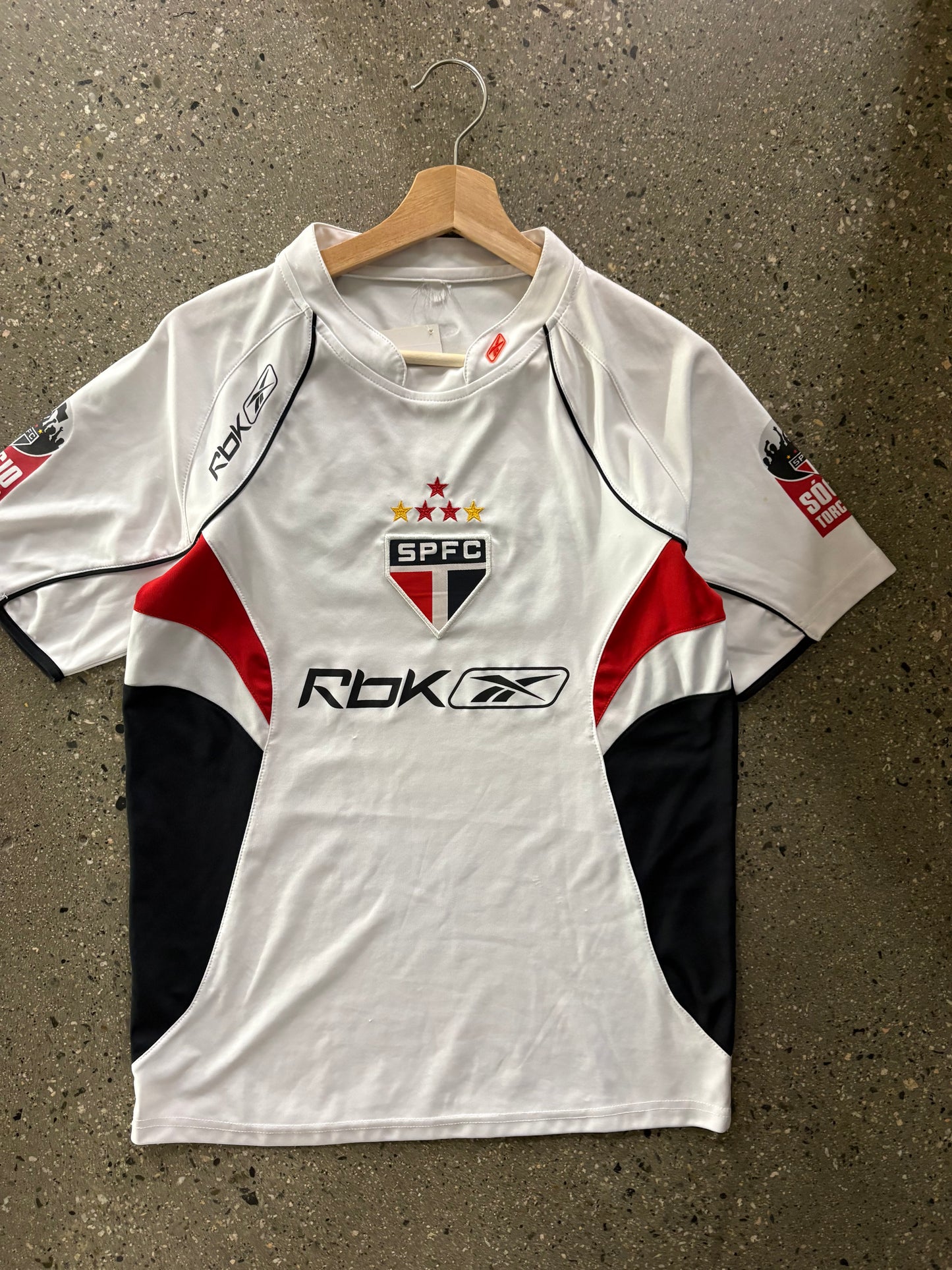 (S) 2006 Reebok São Paulo FC home jersey