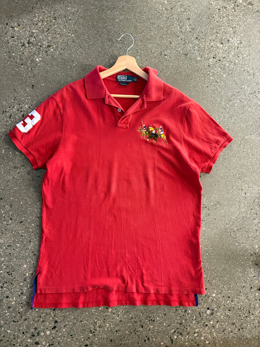 (L) 90s Polo Triple Pony