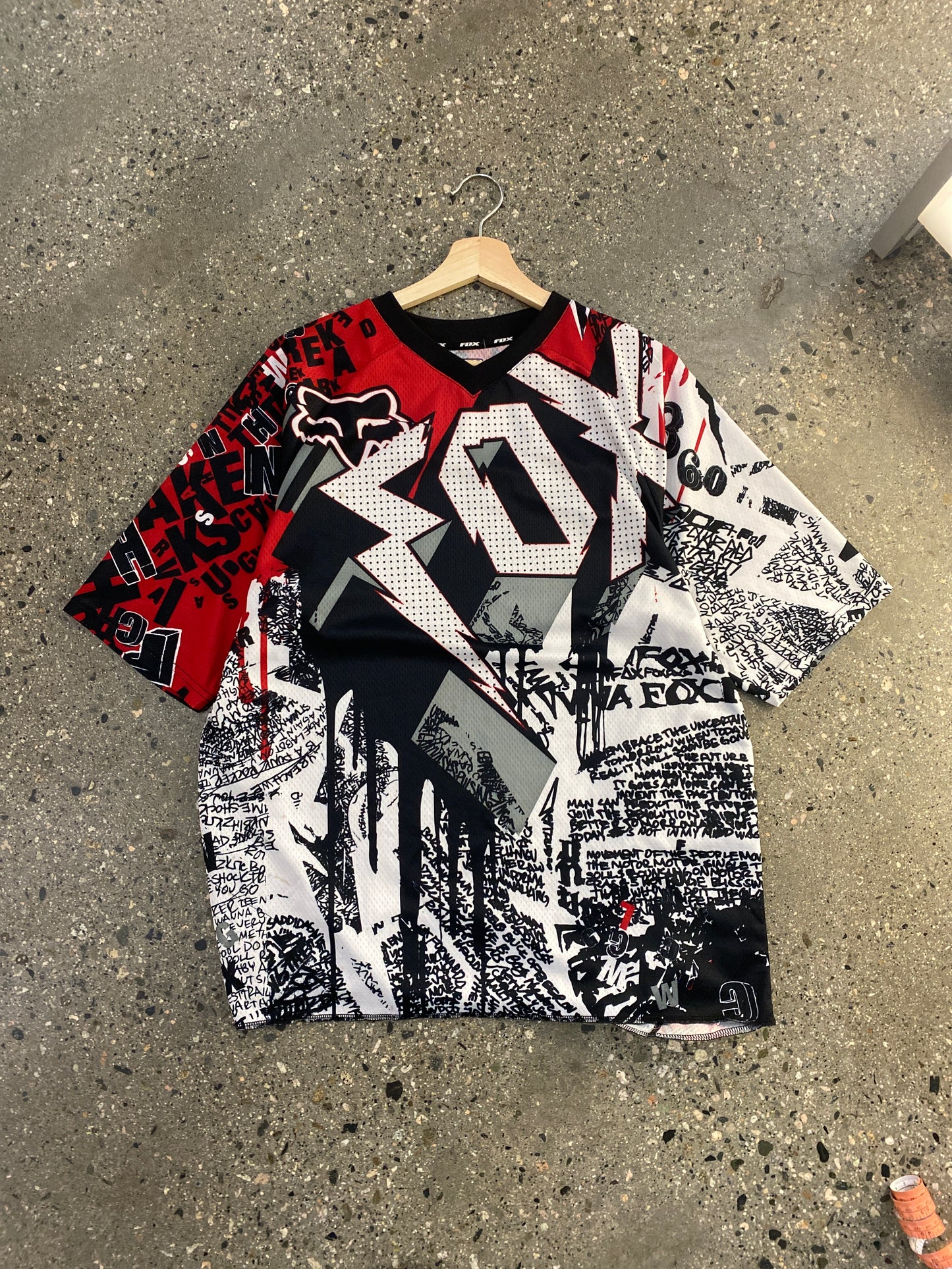 (M/L) Bf228 - Fox Racing Graphic Jersey
