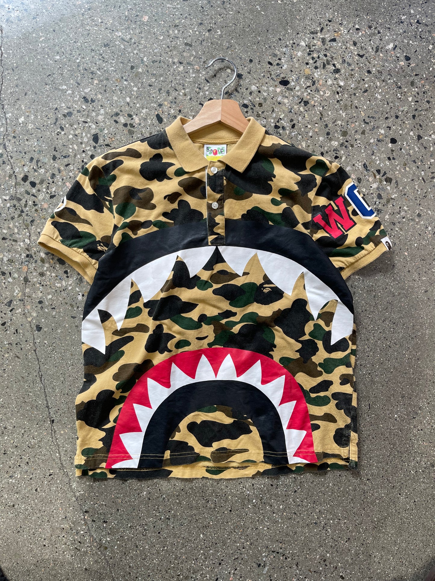 (S) Bape shark polo