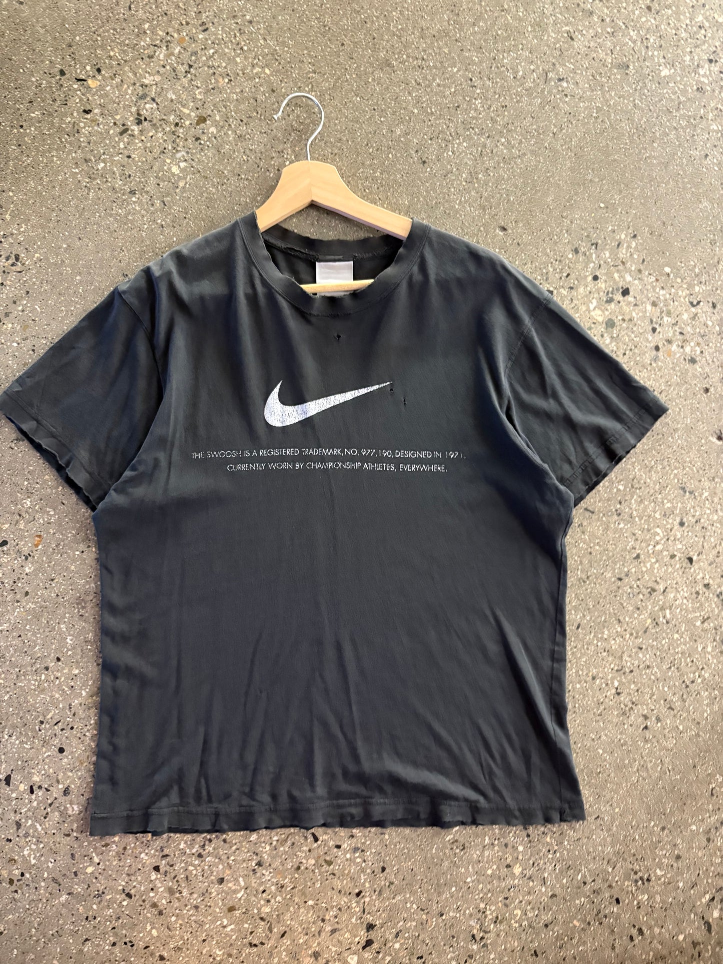 (M) Nike Distressed Vintage Tee