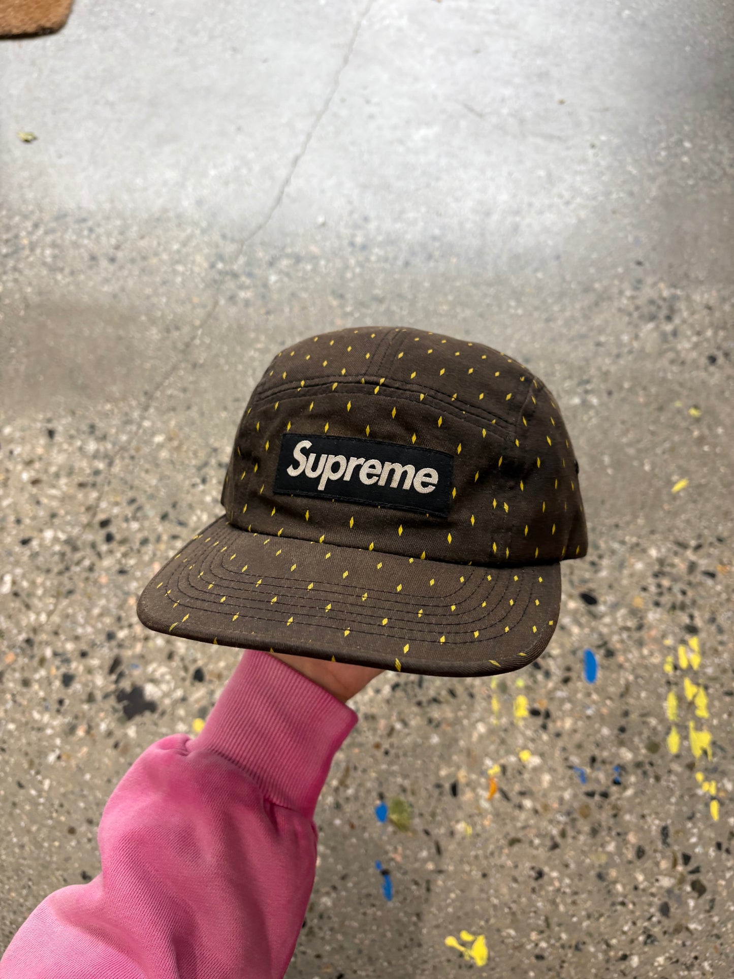 (OS) Supreme Diamond Camp Hat