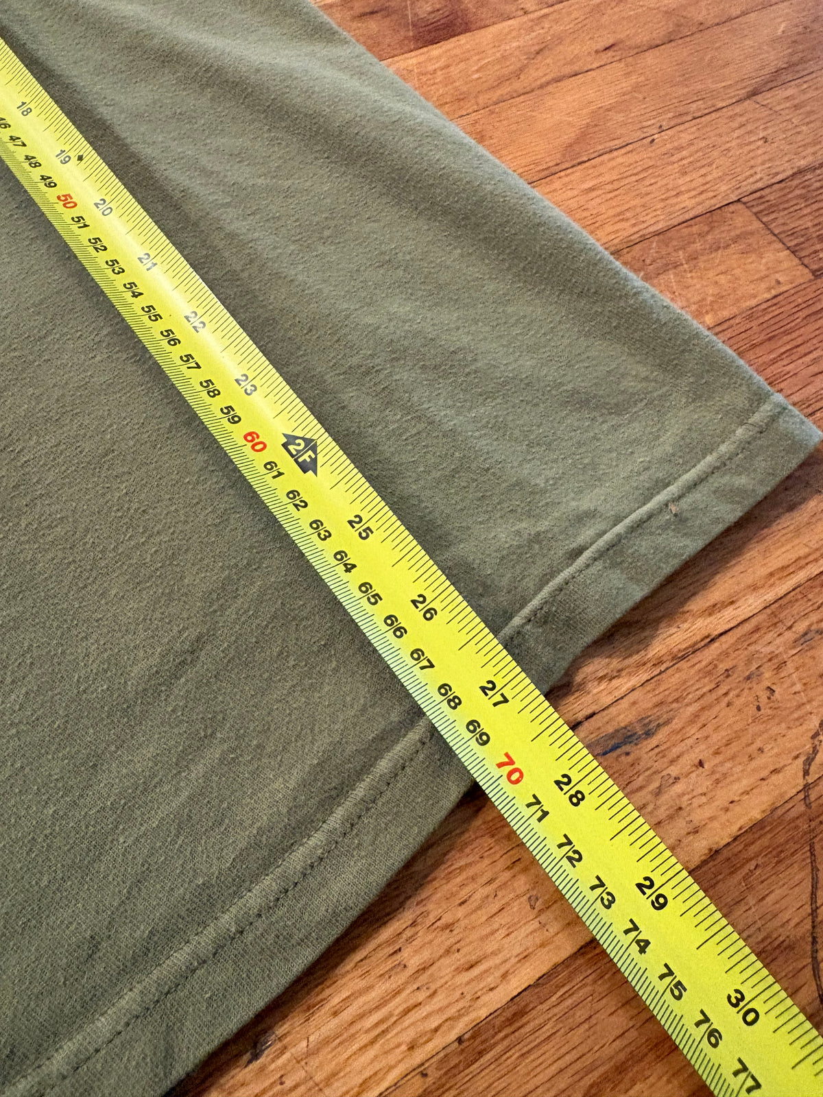 (M) Olive Green Stussy Patch Tee